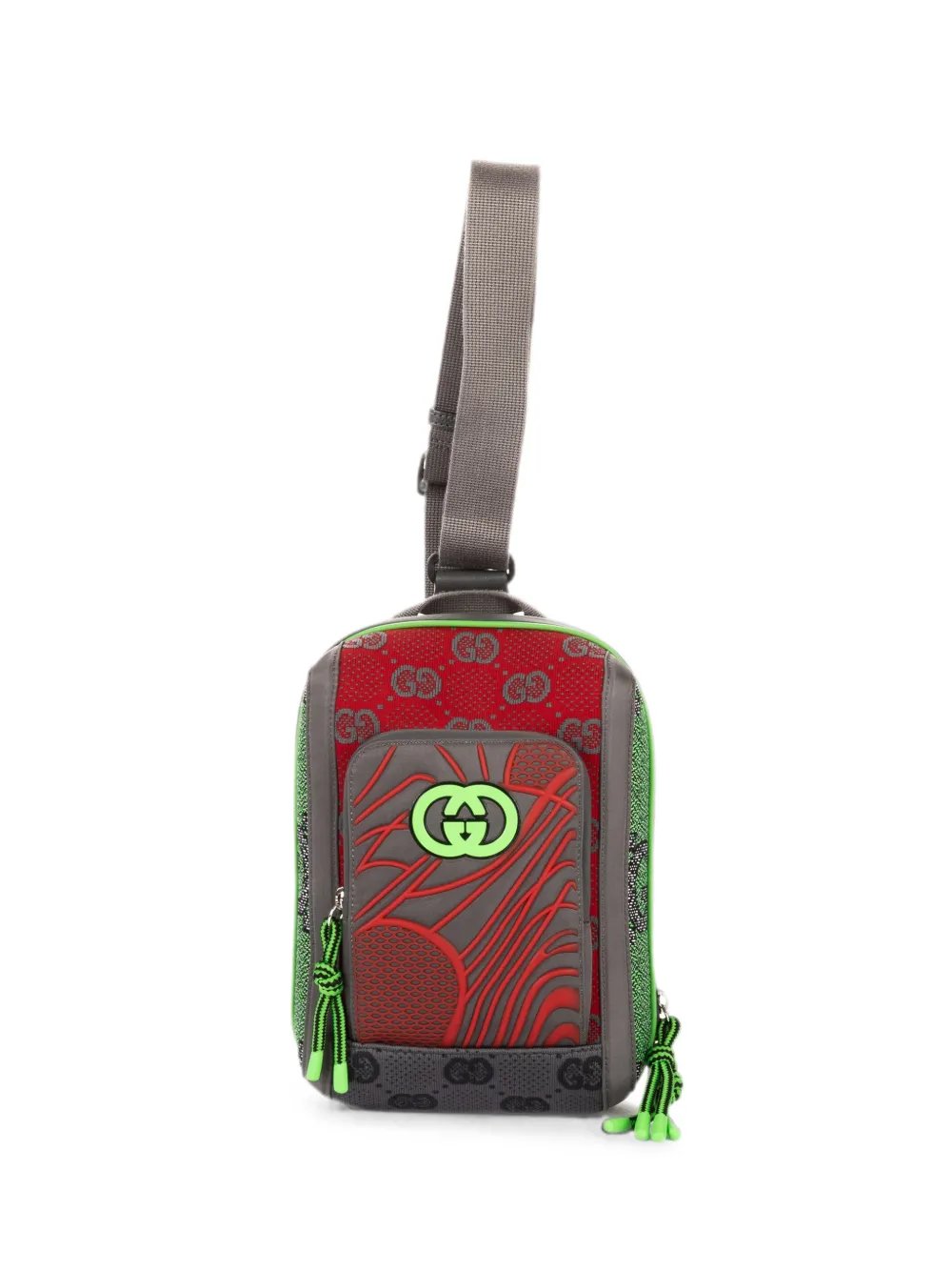 GG-pattern backpack