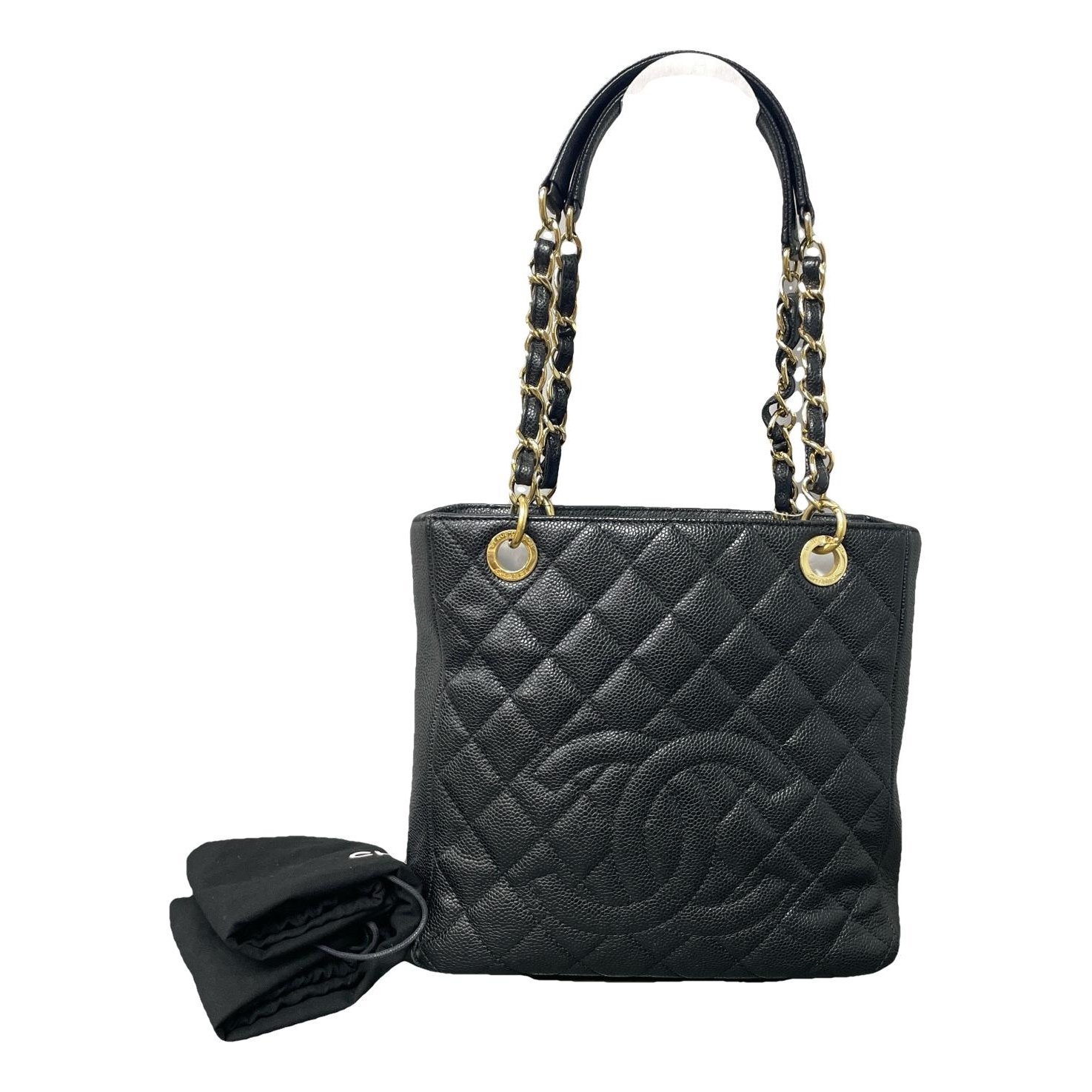 Grand shopping leather bag