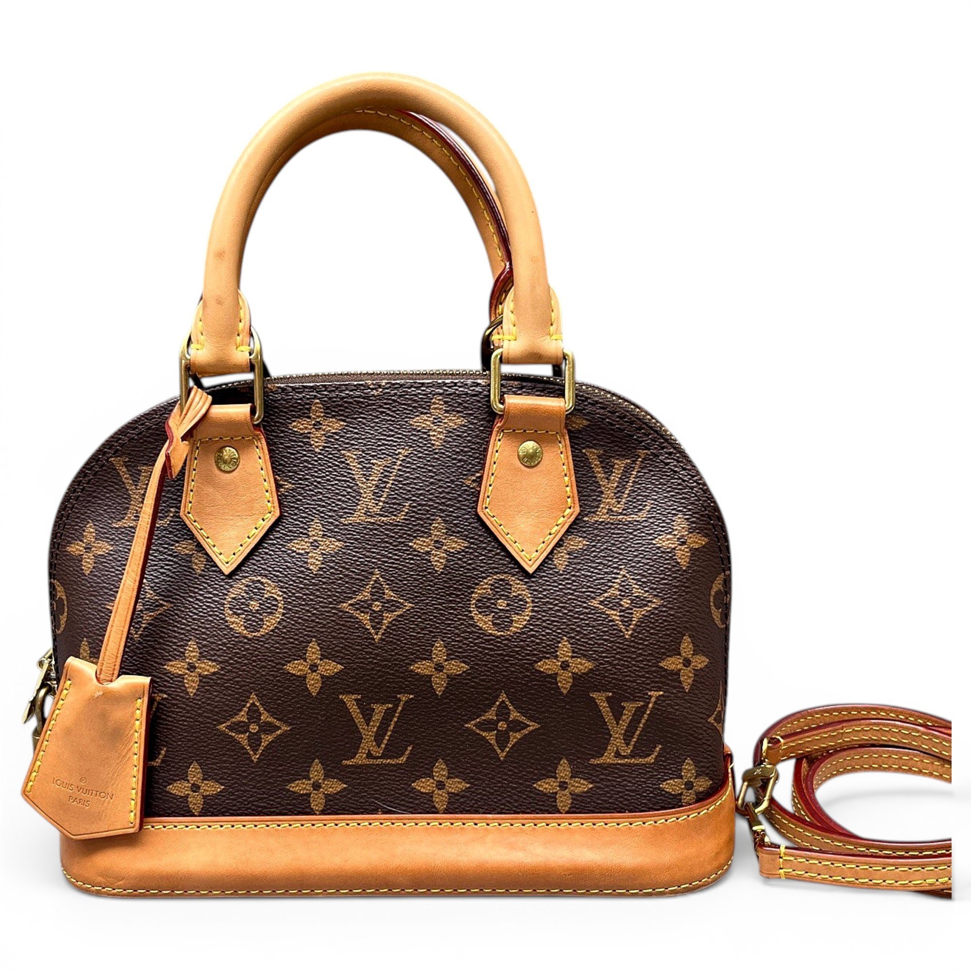 Alma BB leather handbag