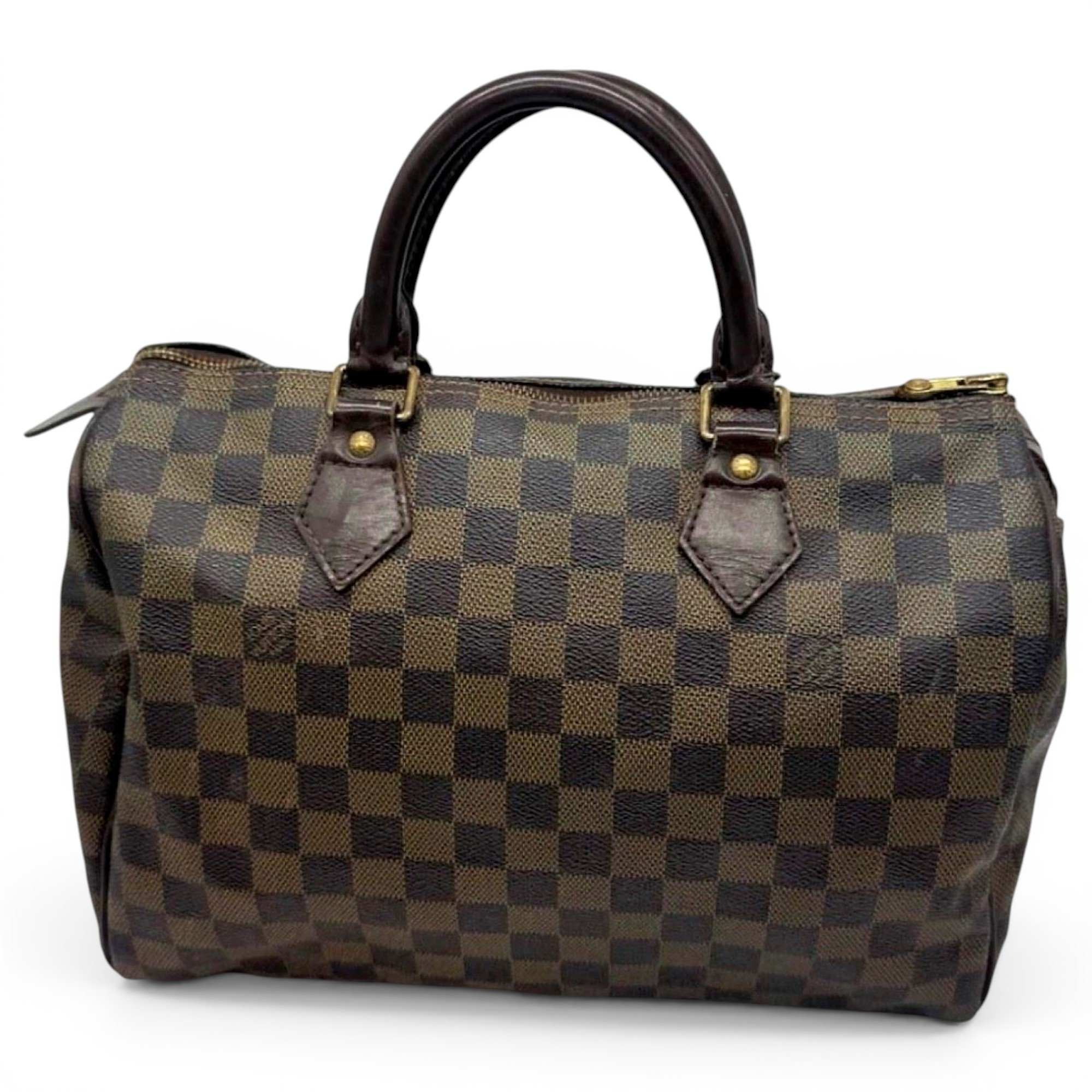 Speedy leather handbag