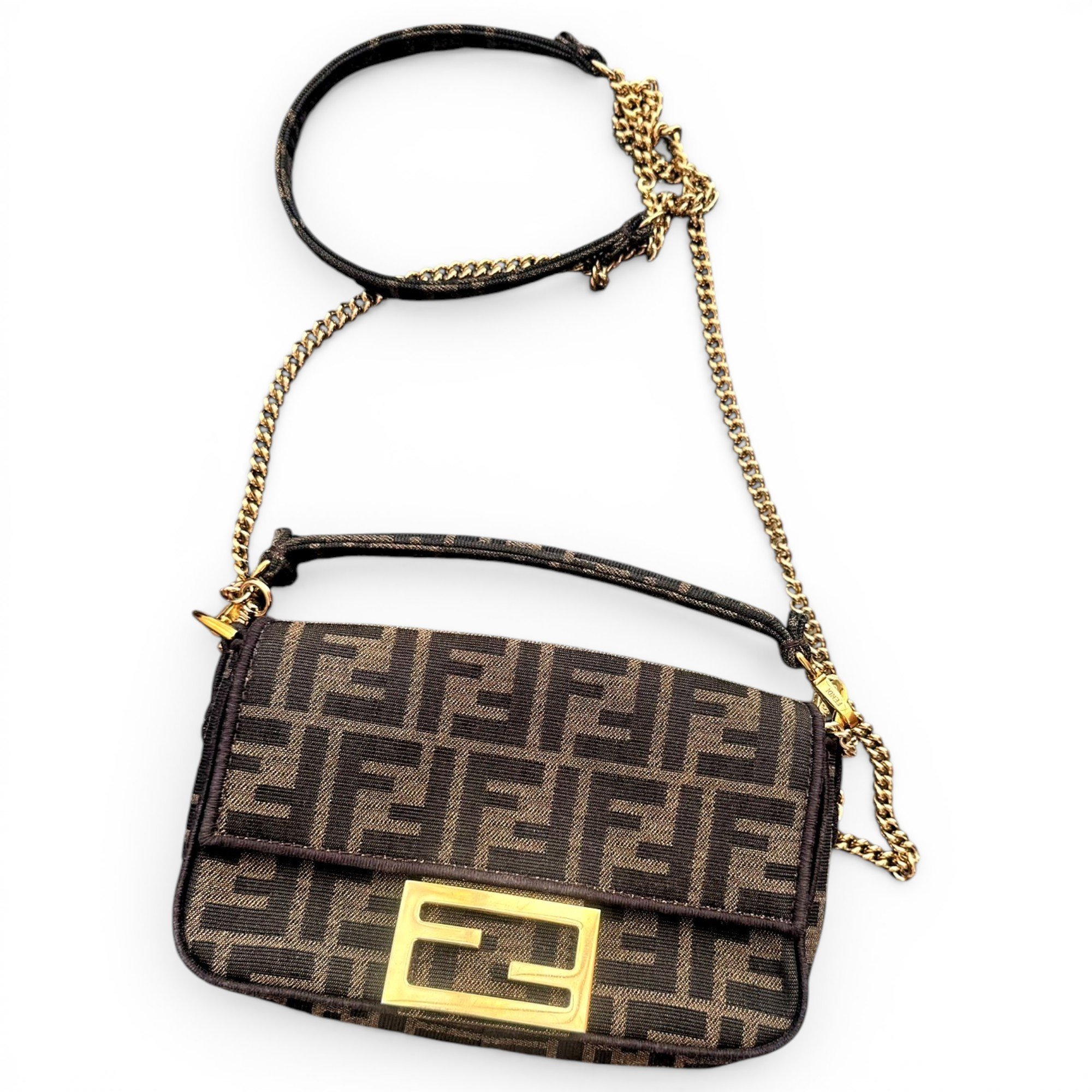 Baguette leather handbag