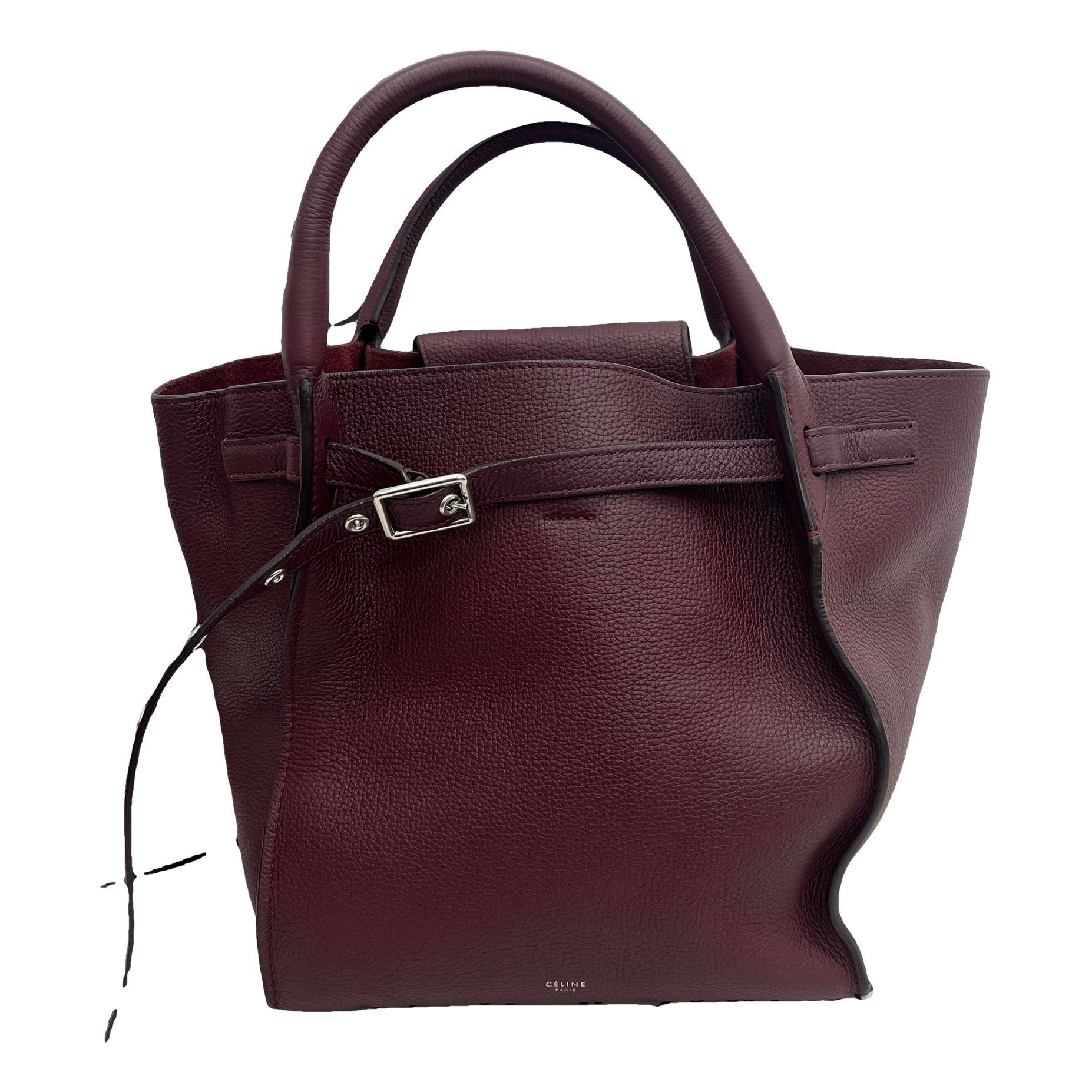 Big Bag leather handbag