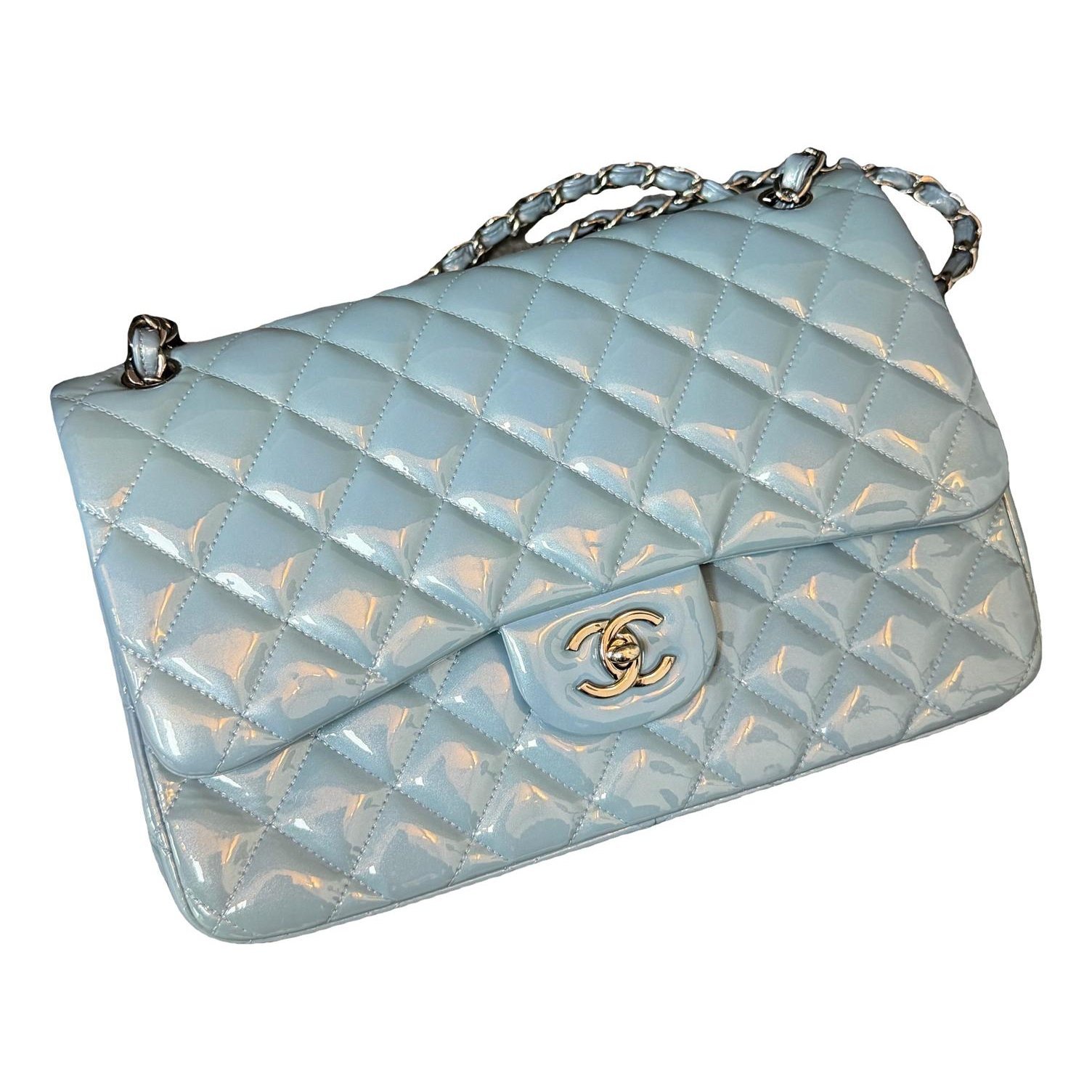 Timeless/Classique patent leather handbag