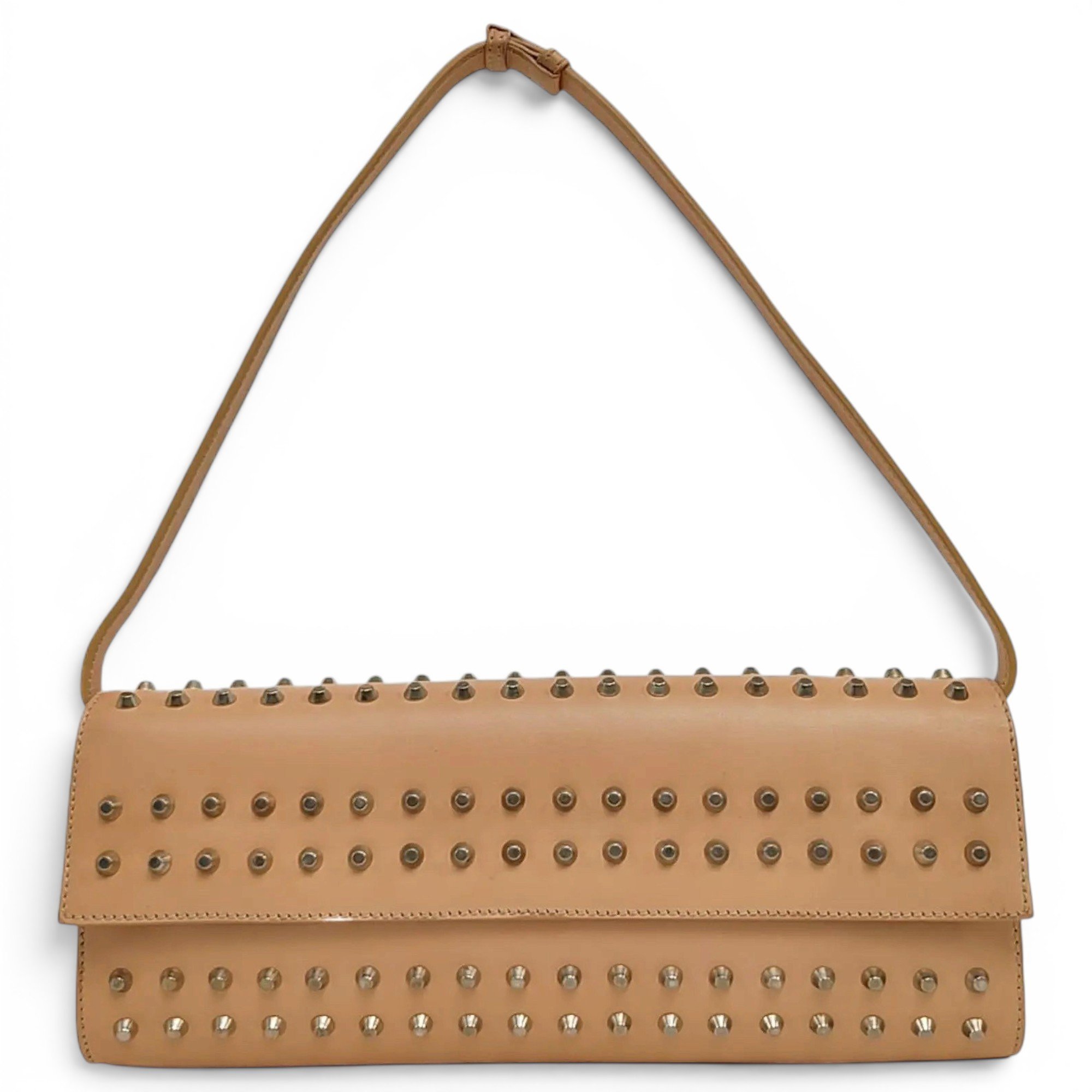 Baguette leather handbag