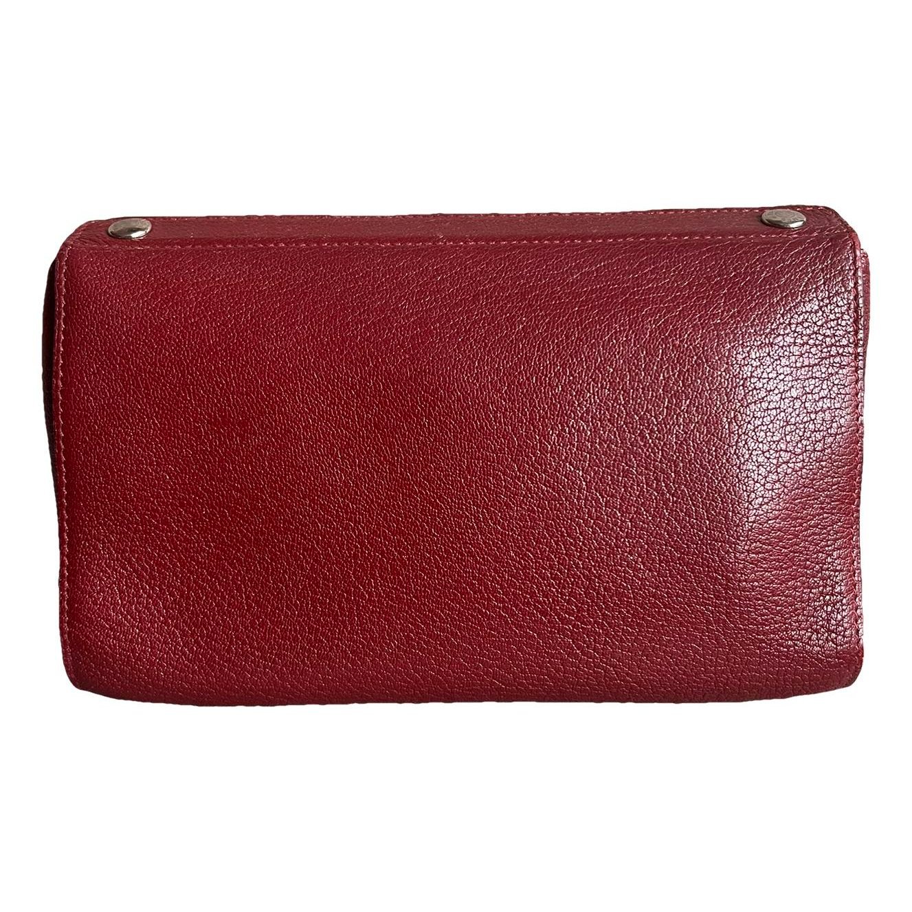 Karo leather clutch bag