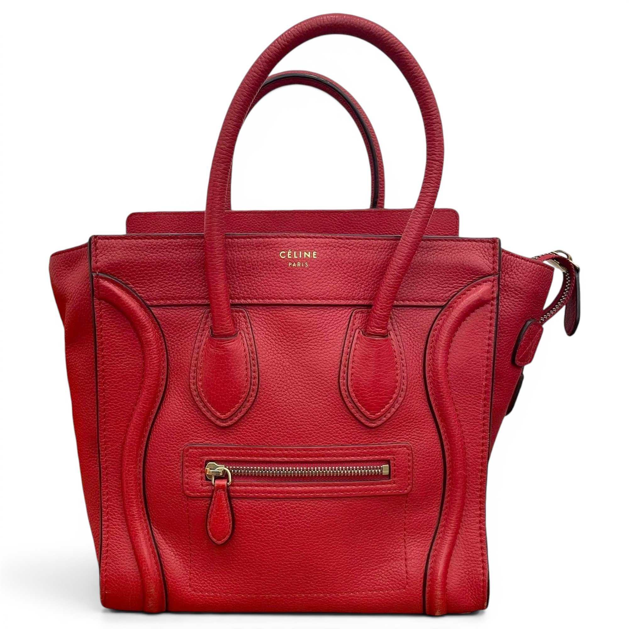 Luggage leather handbag