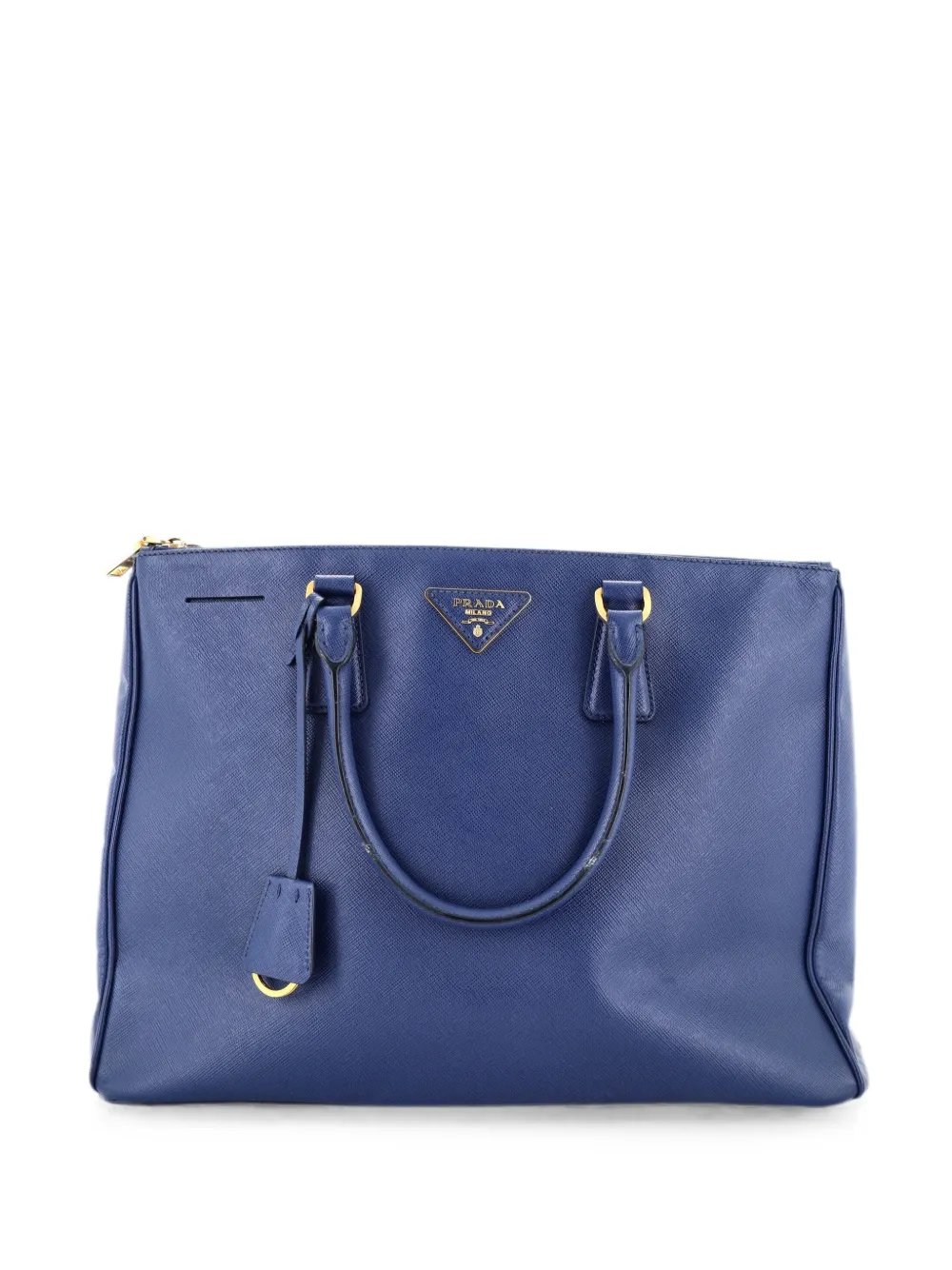 Double Zip Lux Saffiano Leather Large tote bag