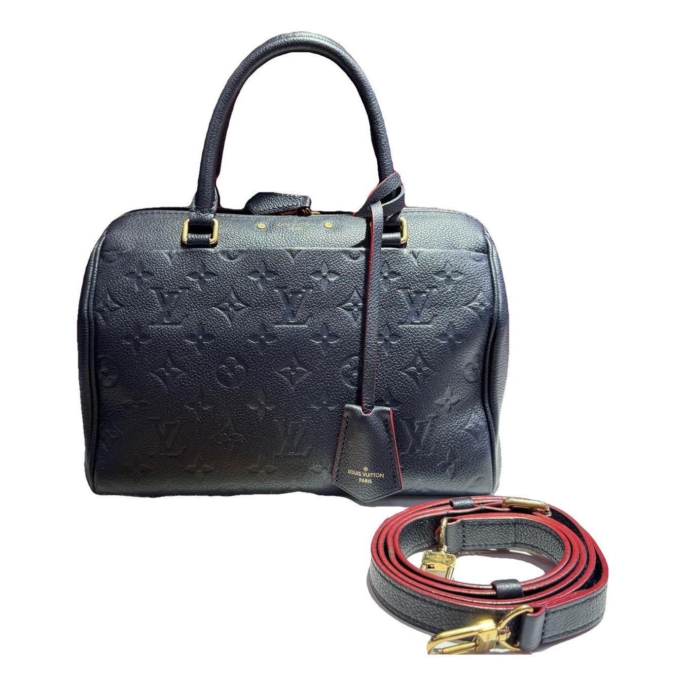 Speedy Bandoulière leather handbag