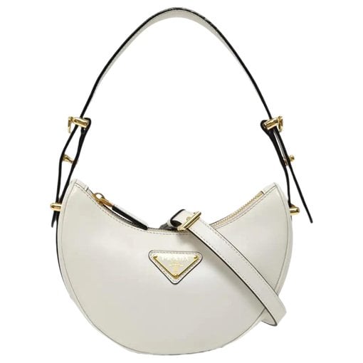 Arqué leather handbag