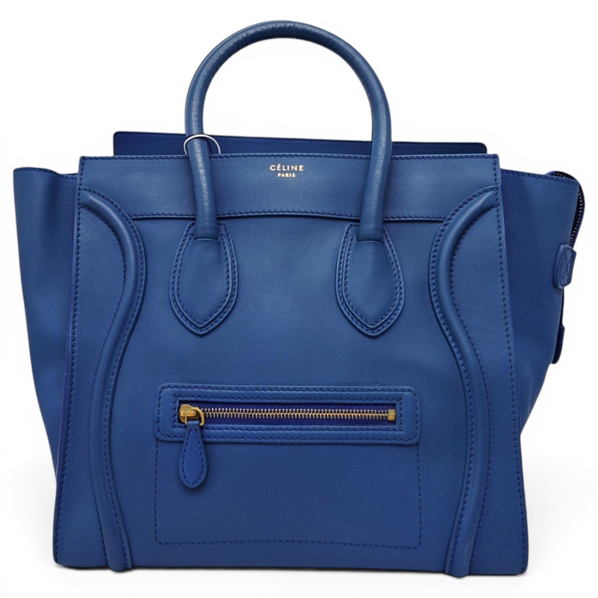 Luggage leather handbag