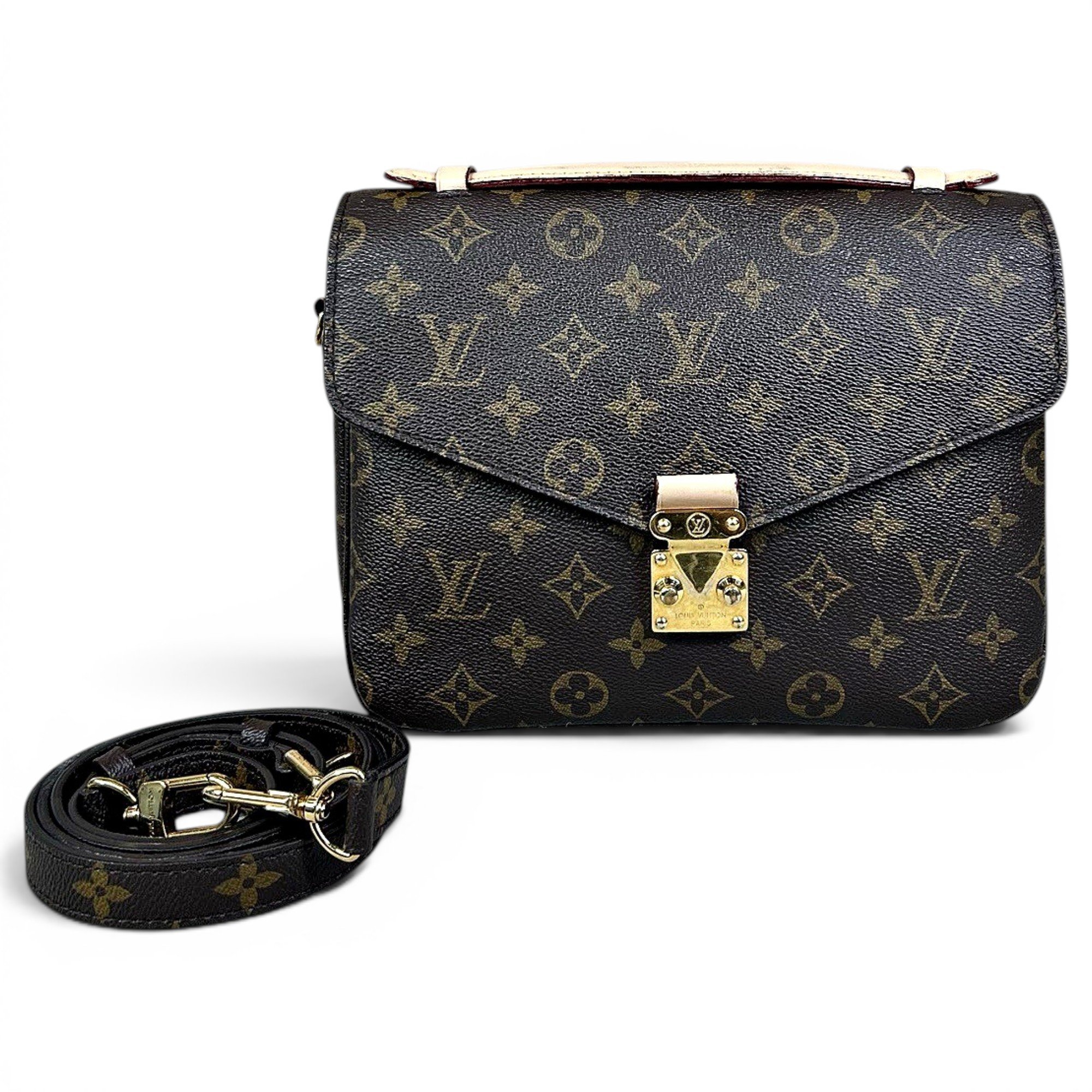 Metis leather handbag