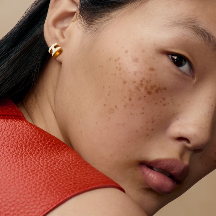Blanc Mini Pop H Earrings