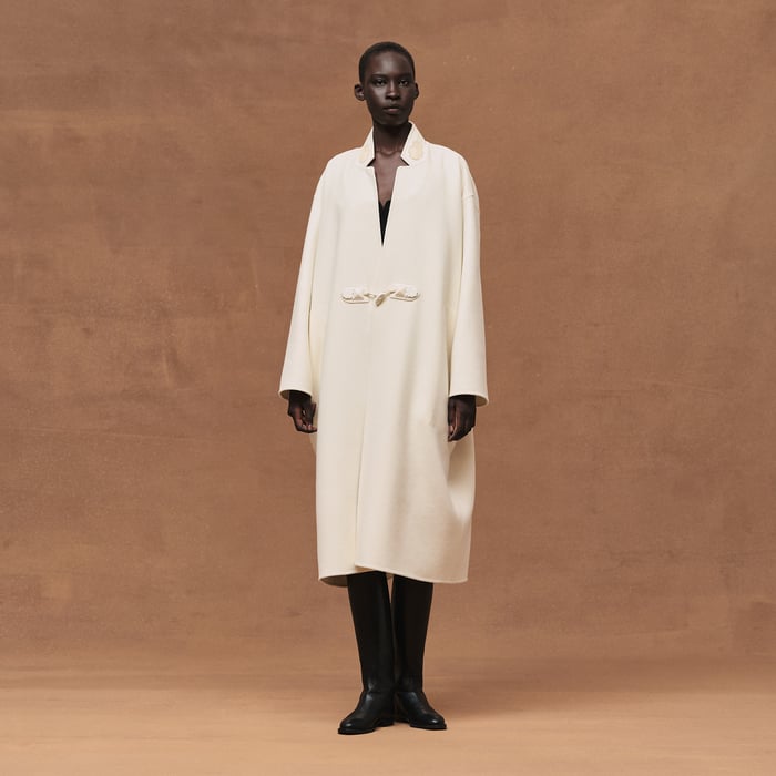 Blanc Naturel Cashmere Coat