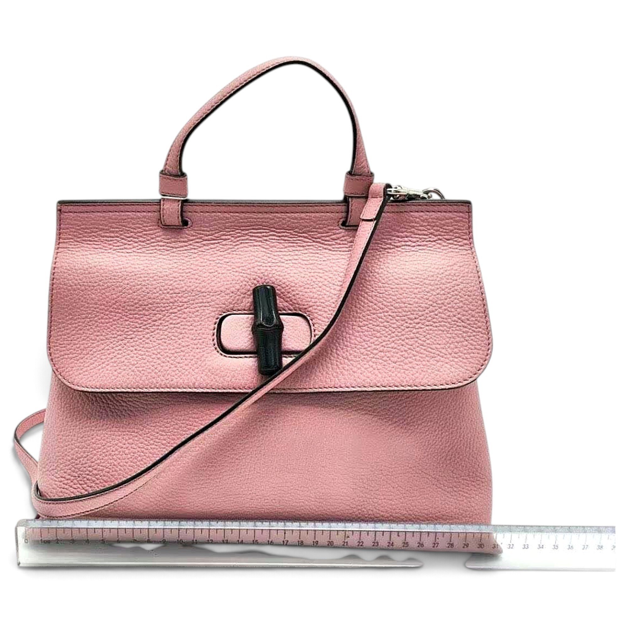 Bamboo Daily Top Handle leather handbag