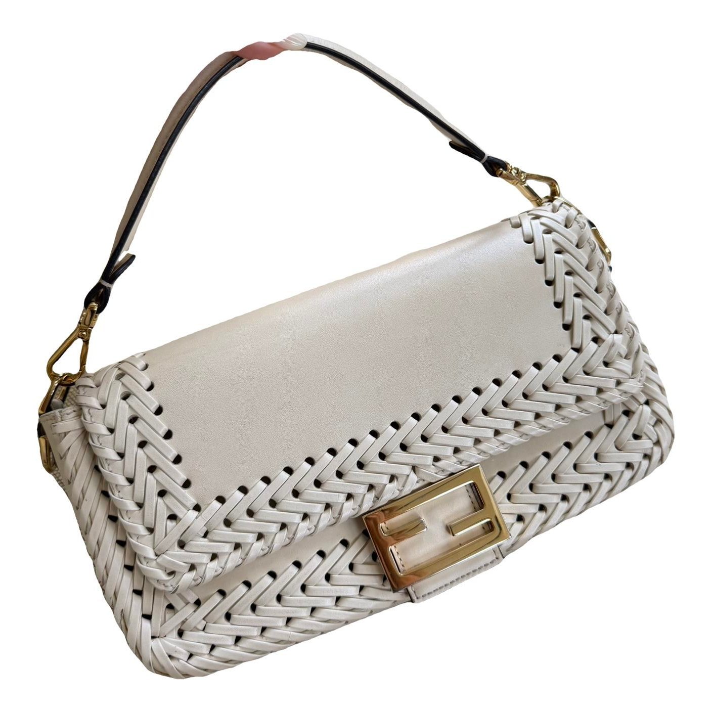 Baguette leather handbag