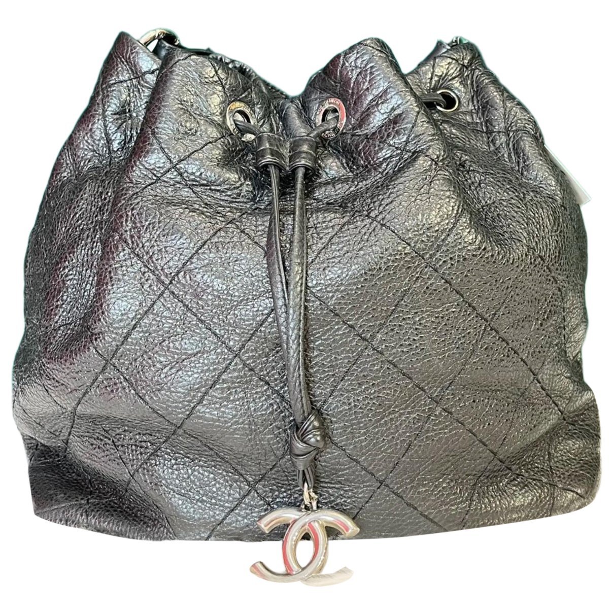 Gabrielle Bucket leather crossbody bag
