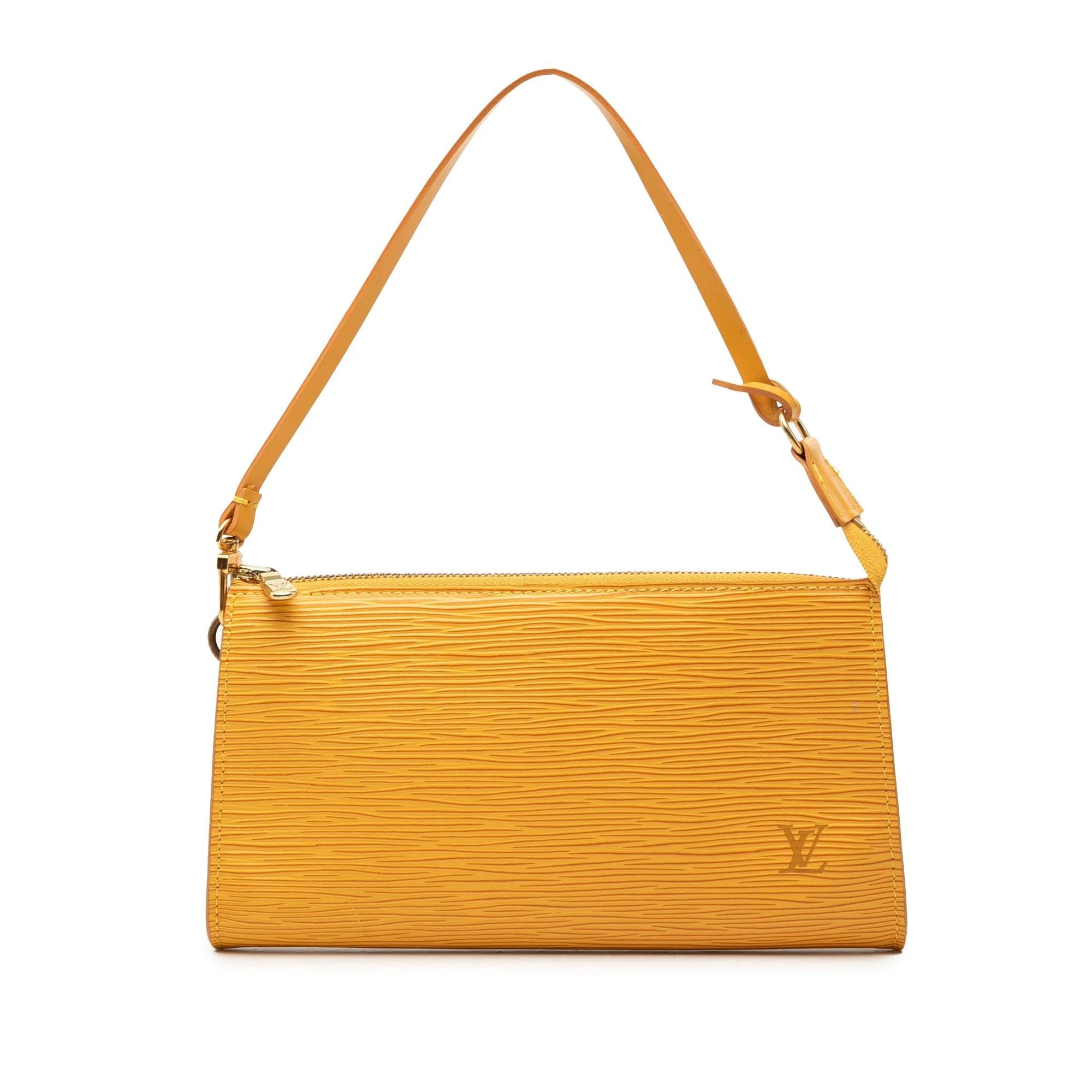 Pochette Accessoire leather handbag
