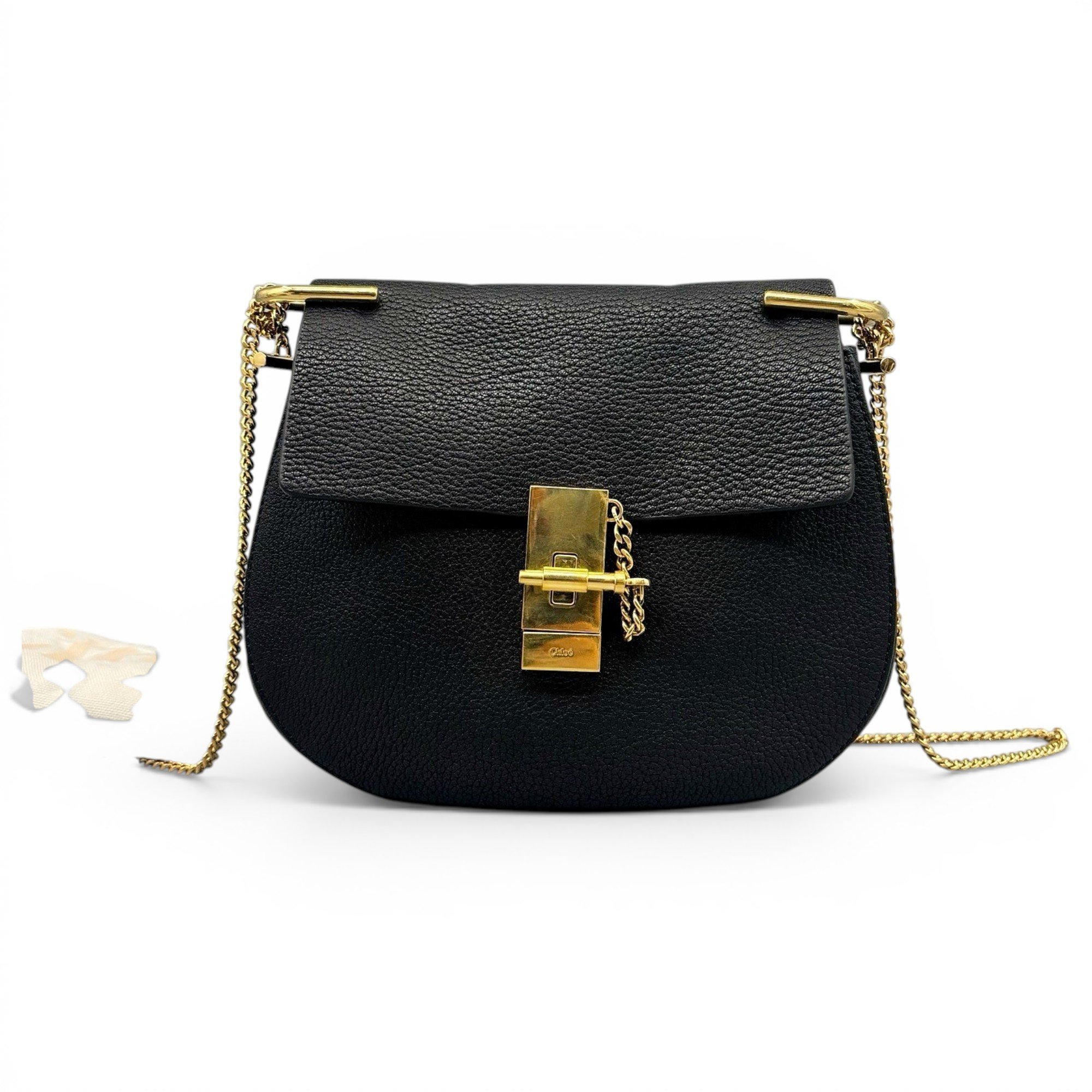 Drew leather crossbody bag