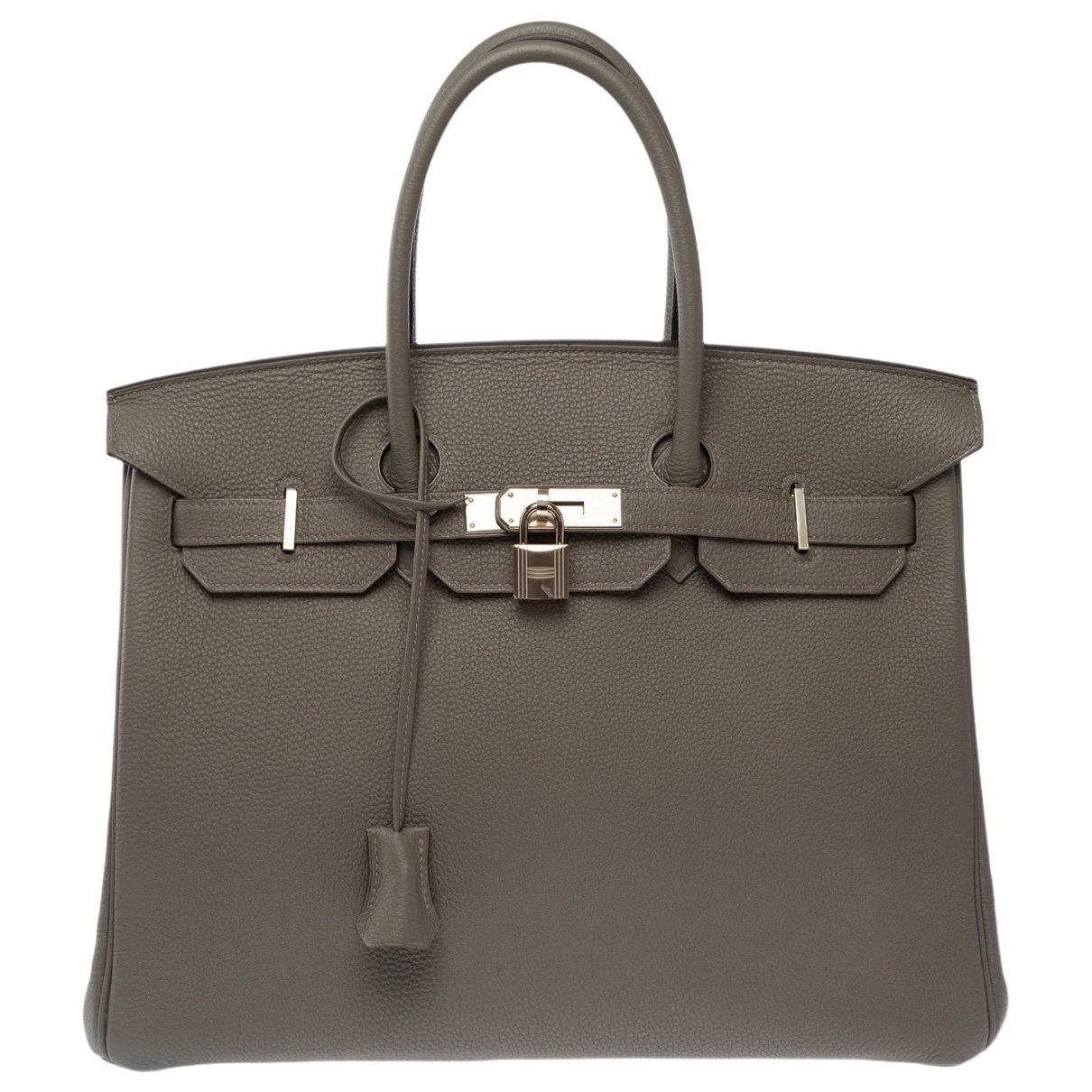 Birkin 35 leather handbag