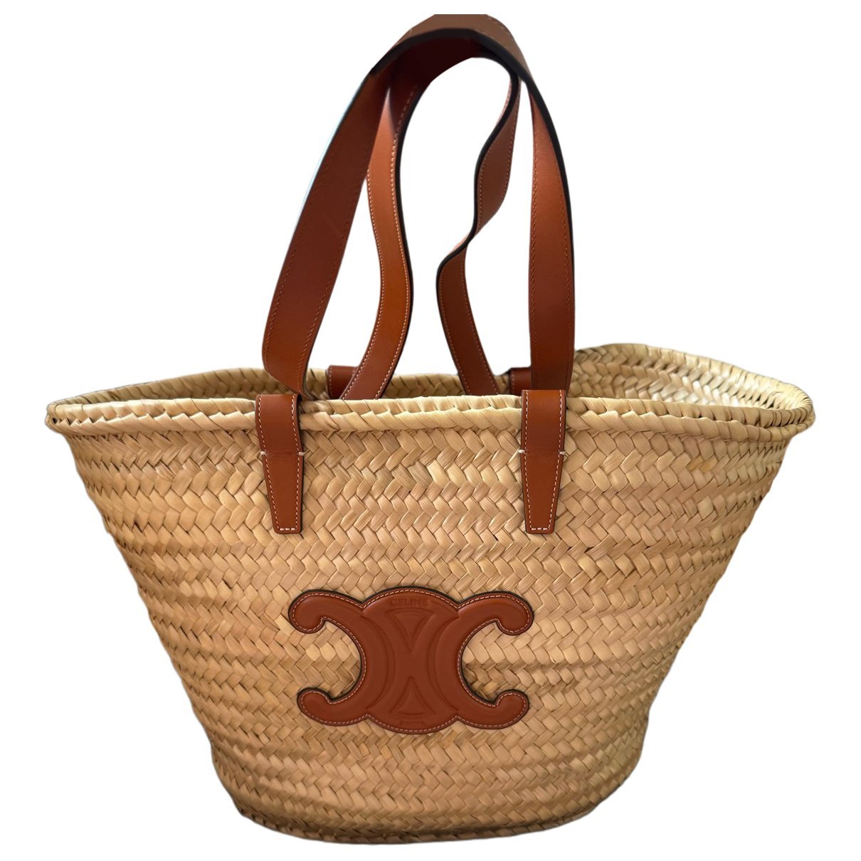 Couffin leather tote
