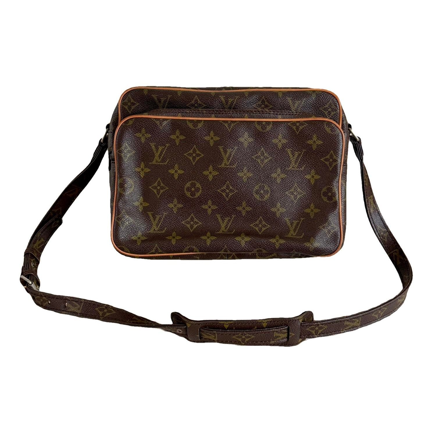 Nile leather crossbody bag