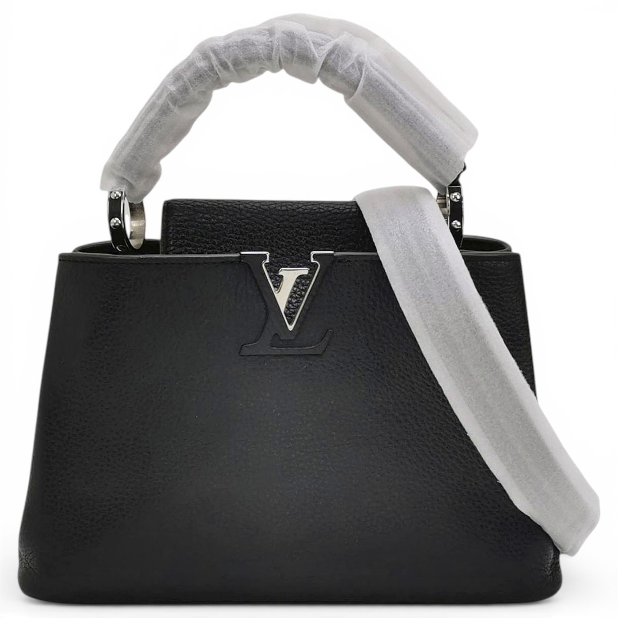 Capucines leather handbag