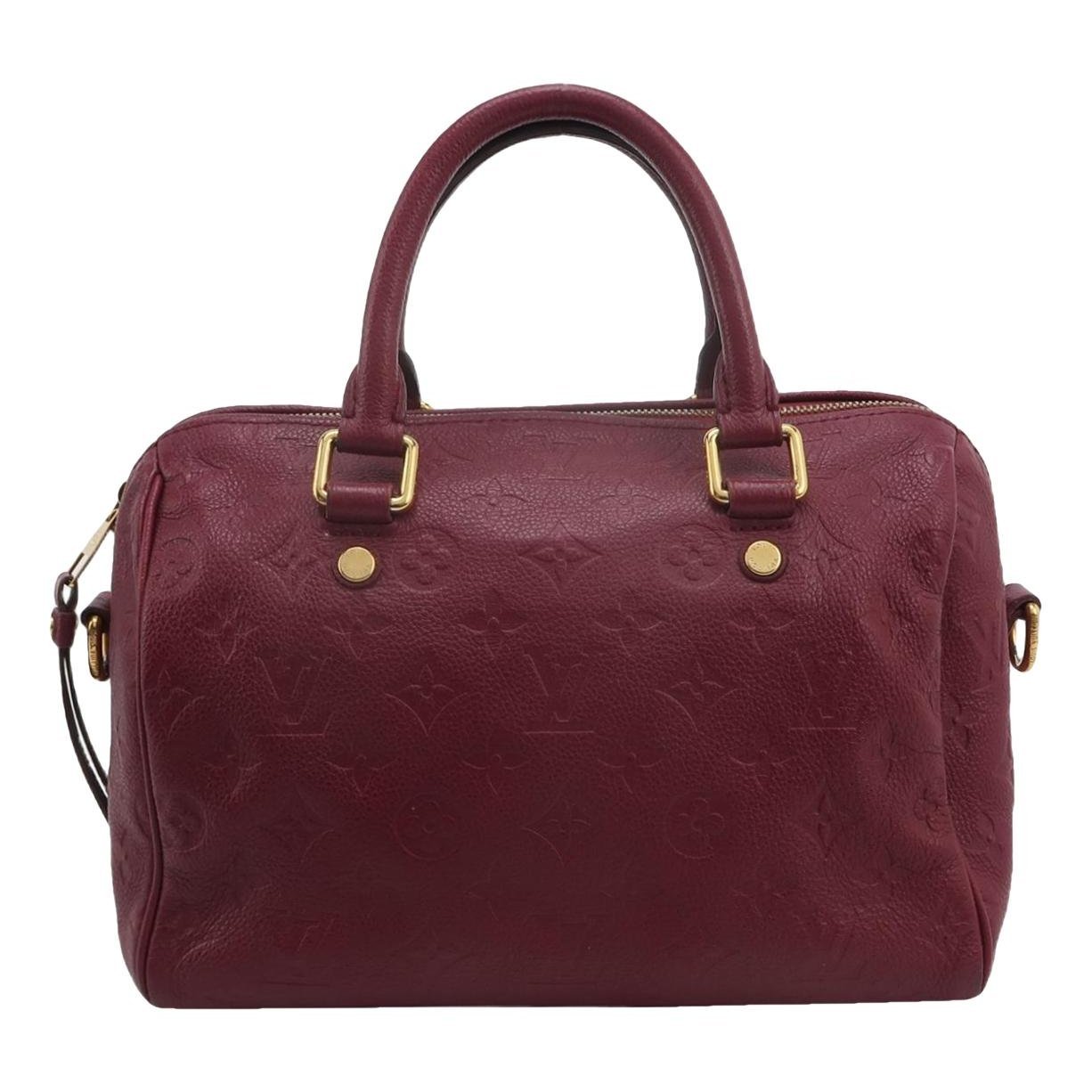Nano Speedy / Mini HL leather tote