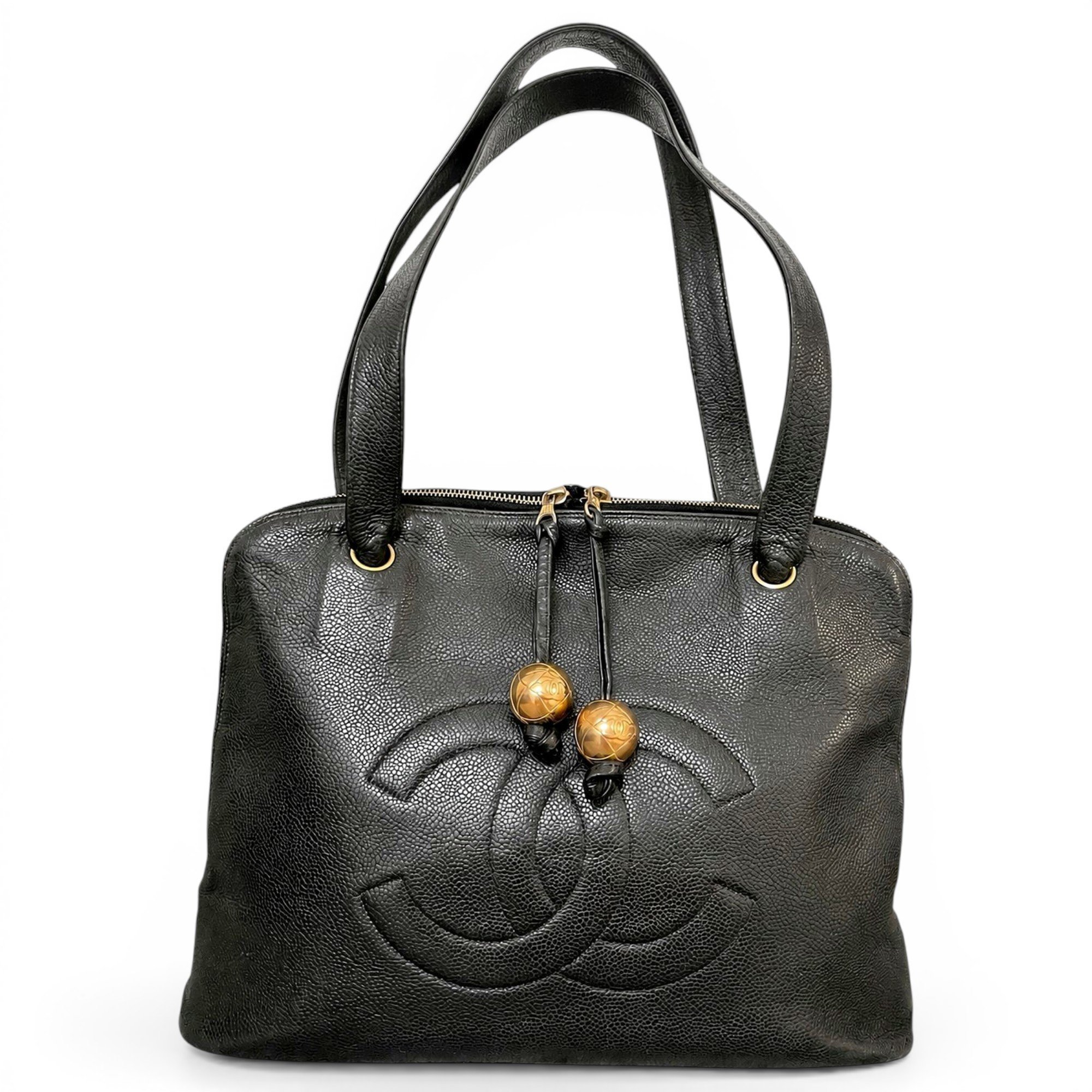 Leather handbag