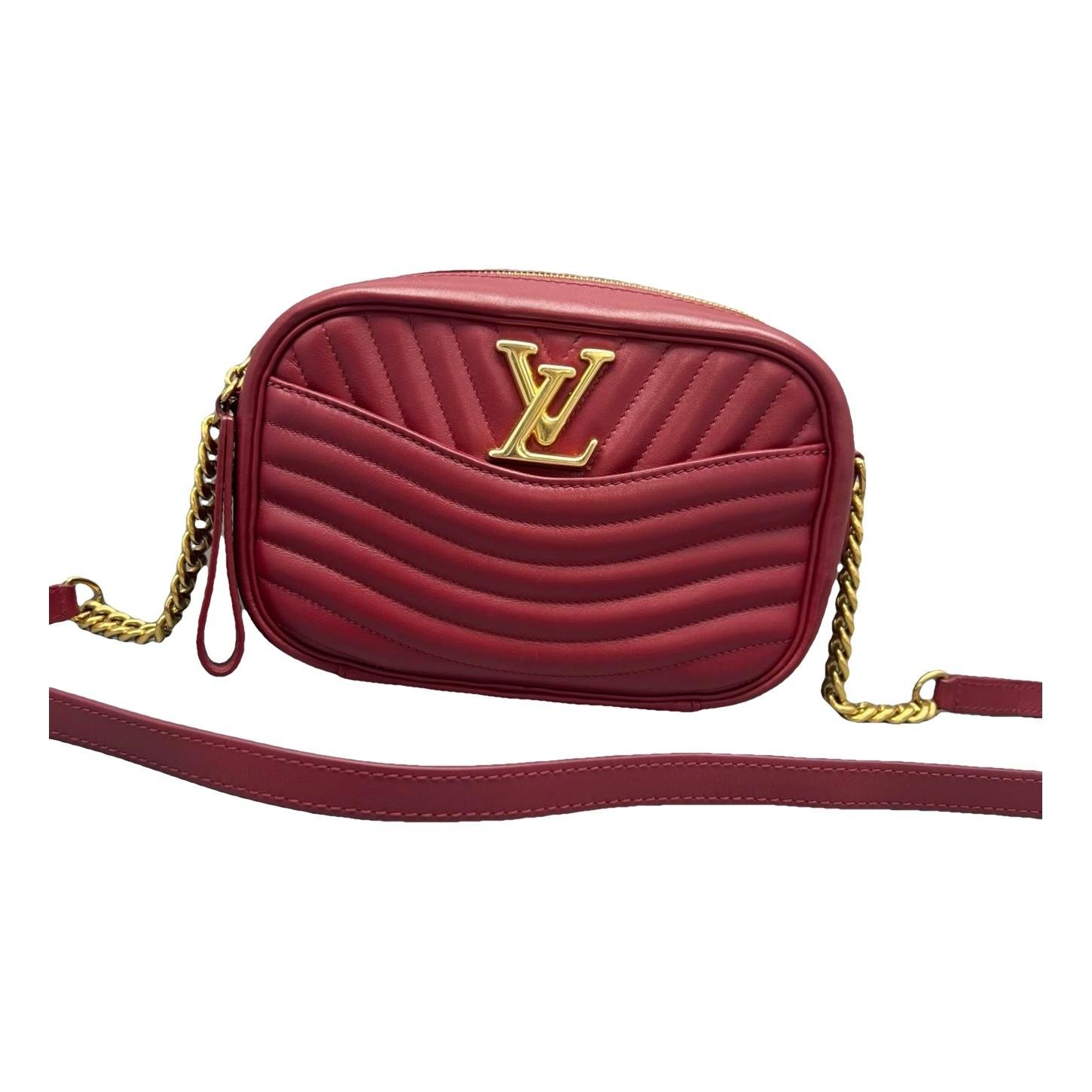 New Wave leather handbag