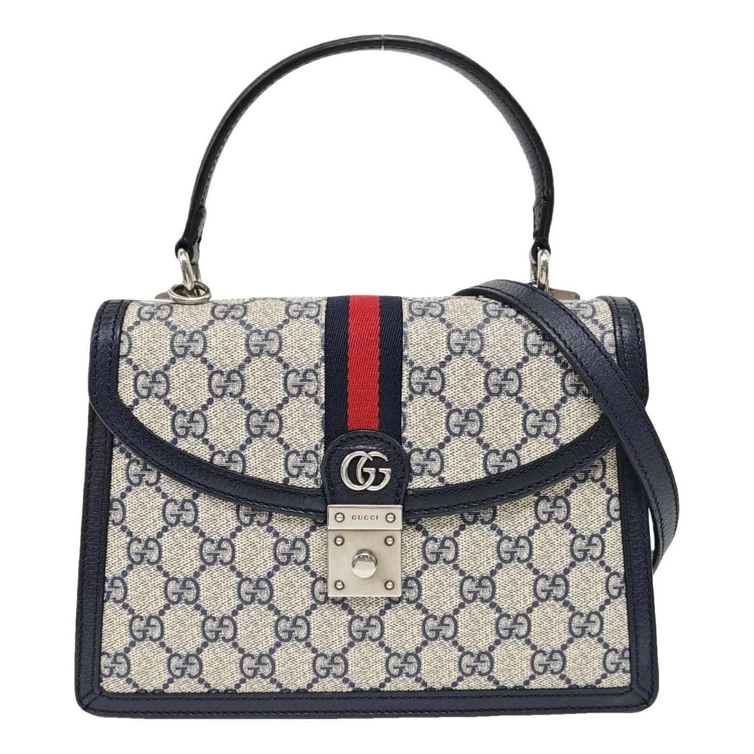 Ophidia leather handbag