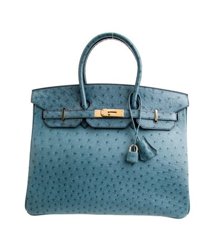 Hermes Ostrich Birkin 35