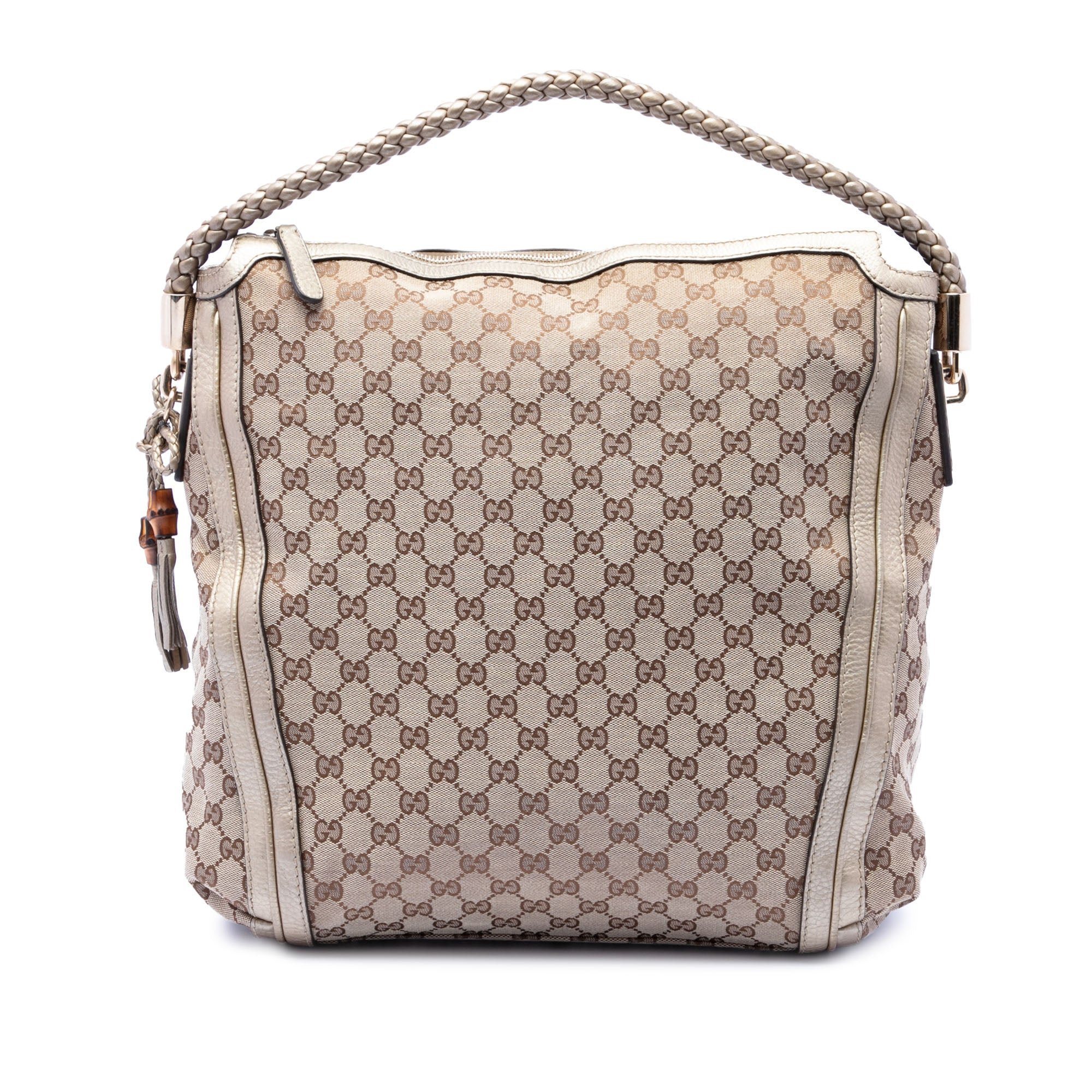 Leather tote
