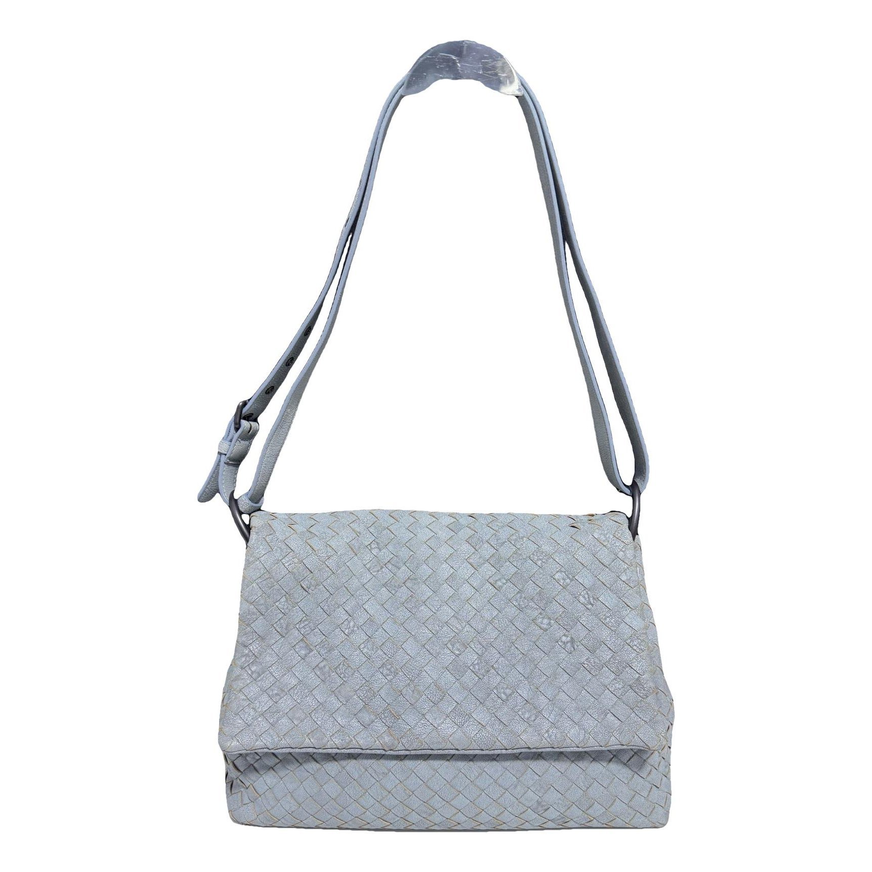 Pouch leather handbag