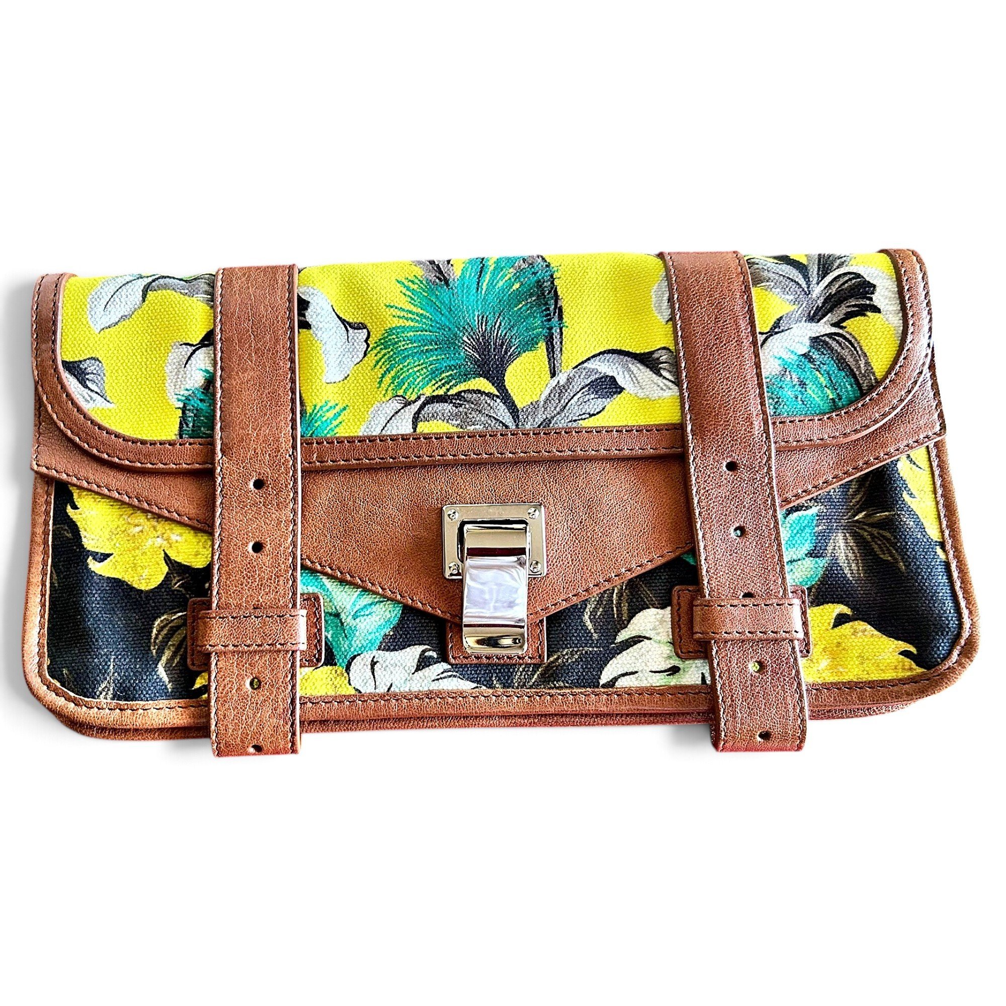 Proenza Schouler PS1 Touch cloth clutch bag