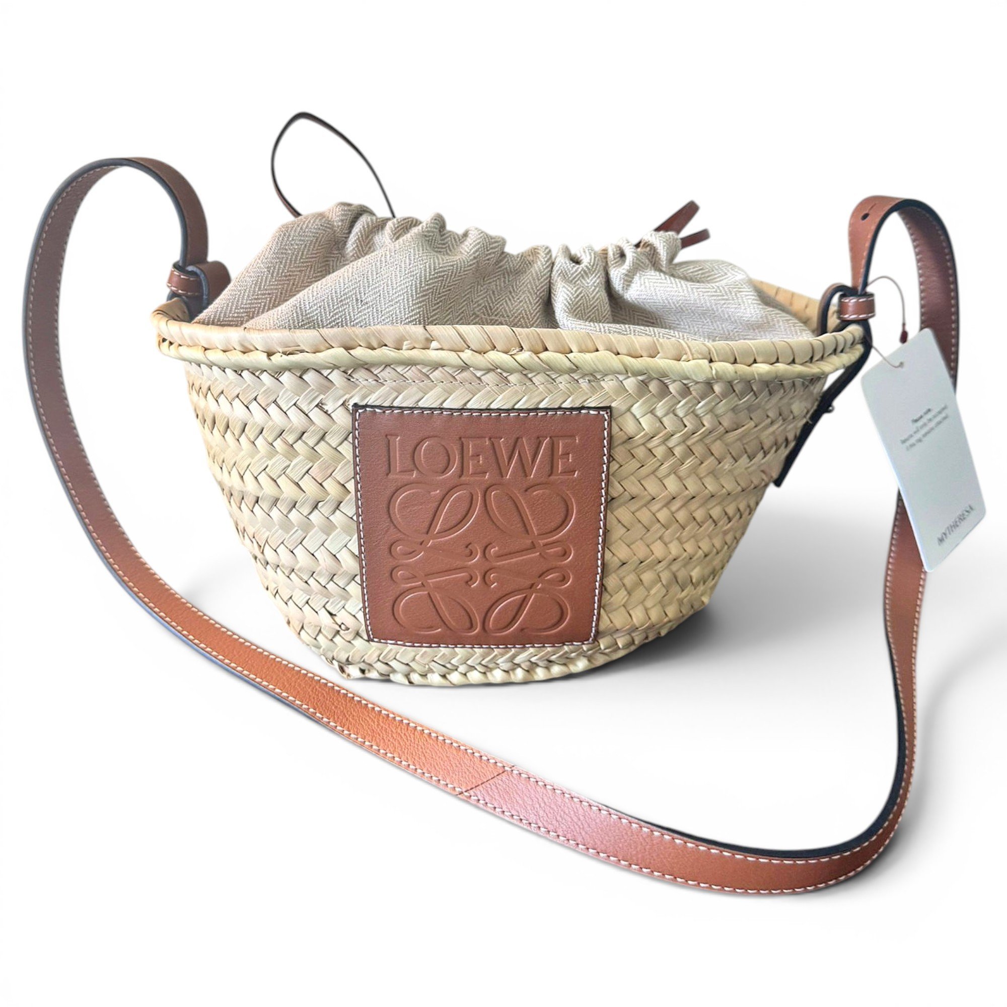 Leather tote