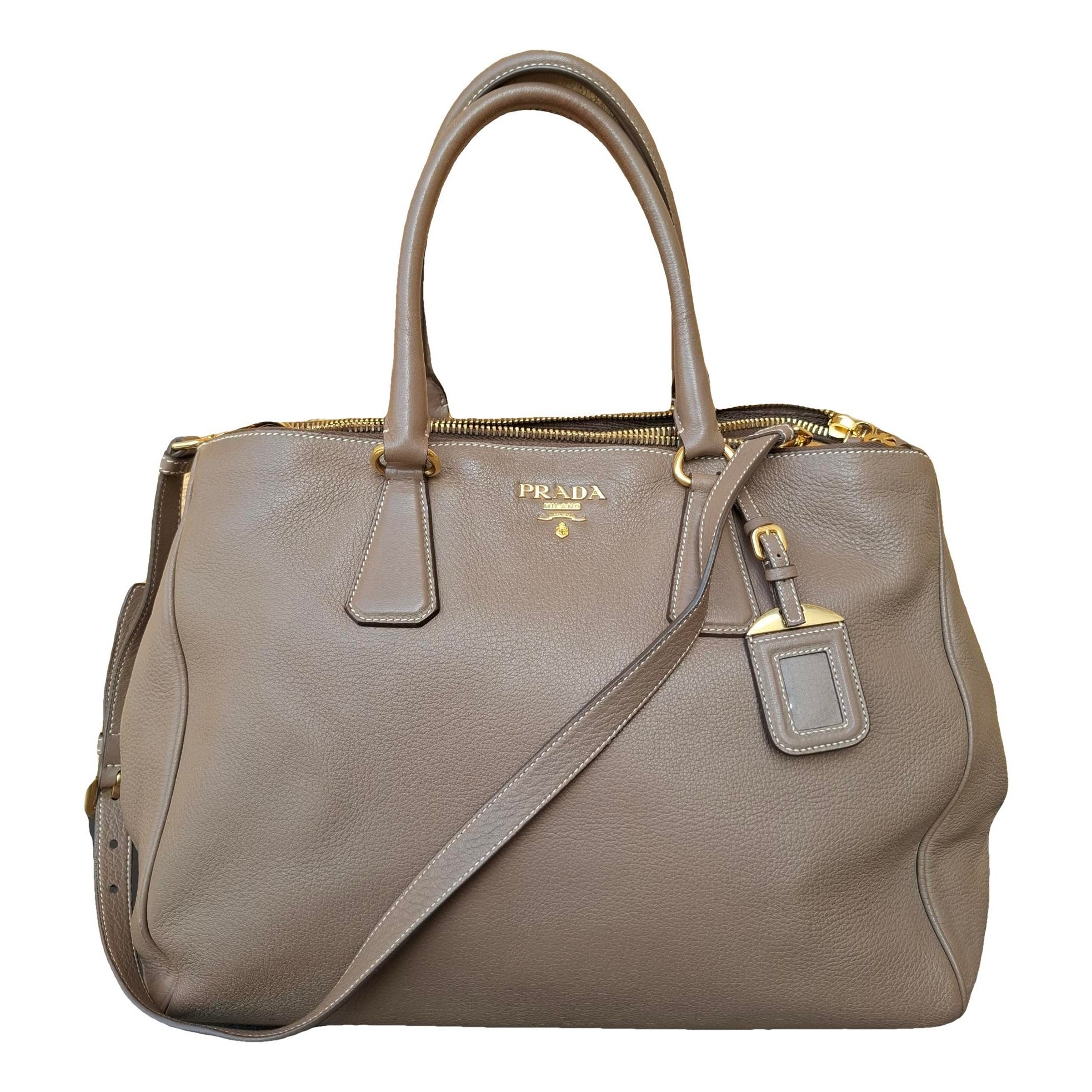 Leather tote
