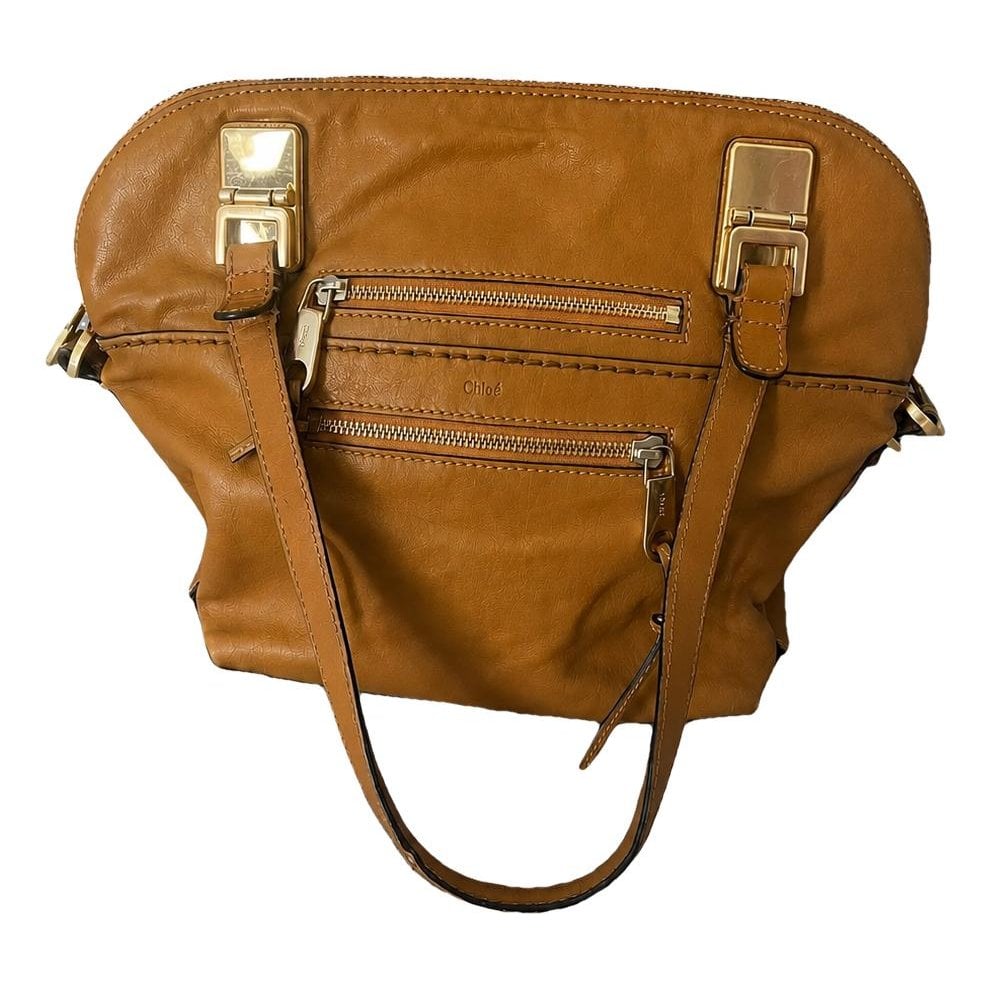 Leather handbag
