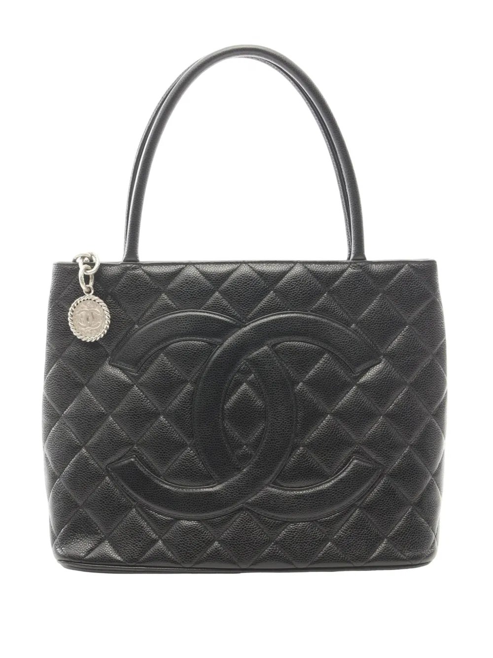 2000-2002 Caviar Medallion tote bag