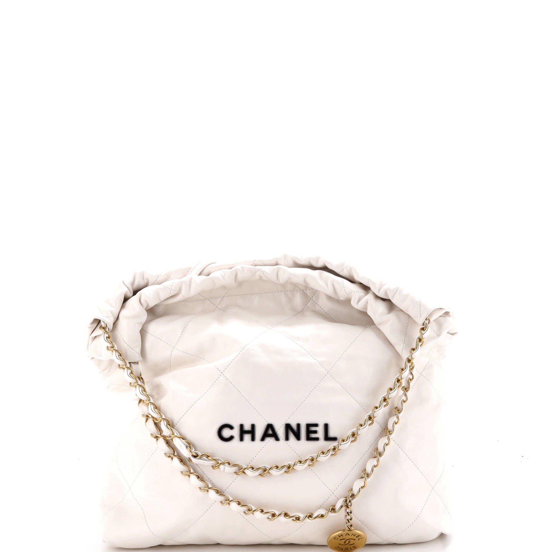 22 Chain Hobo Quilted Calfskin Medium