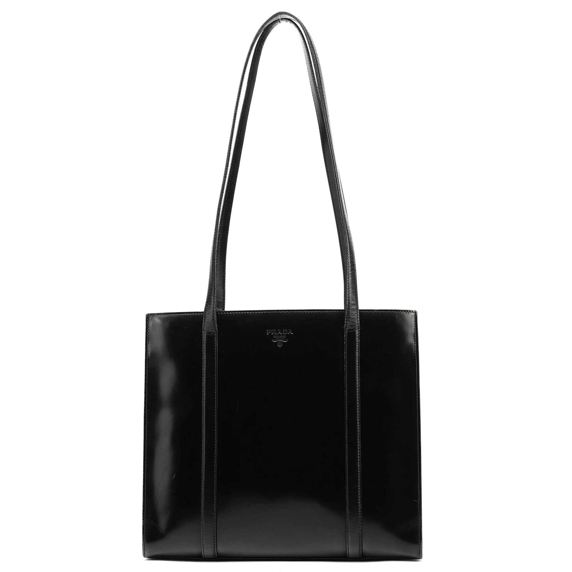 Re-Edition 1995 patent leather tote
