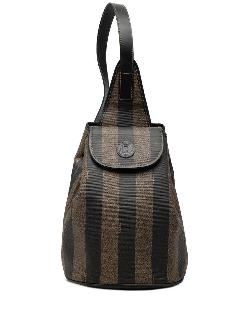 20th Century Pequin Coated Canvas Sling Bag crossbody bag