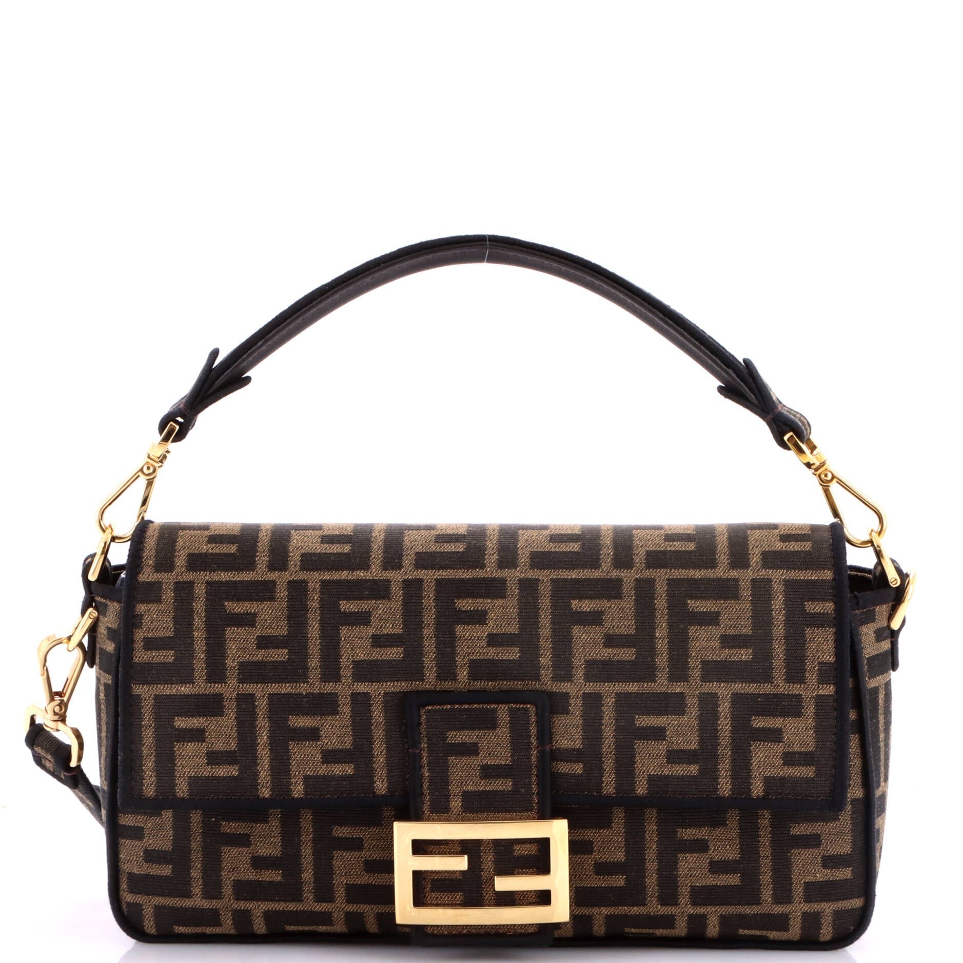 Baguette NM Bag Zucca Canvas Medium