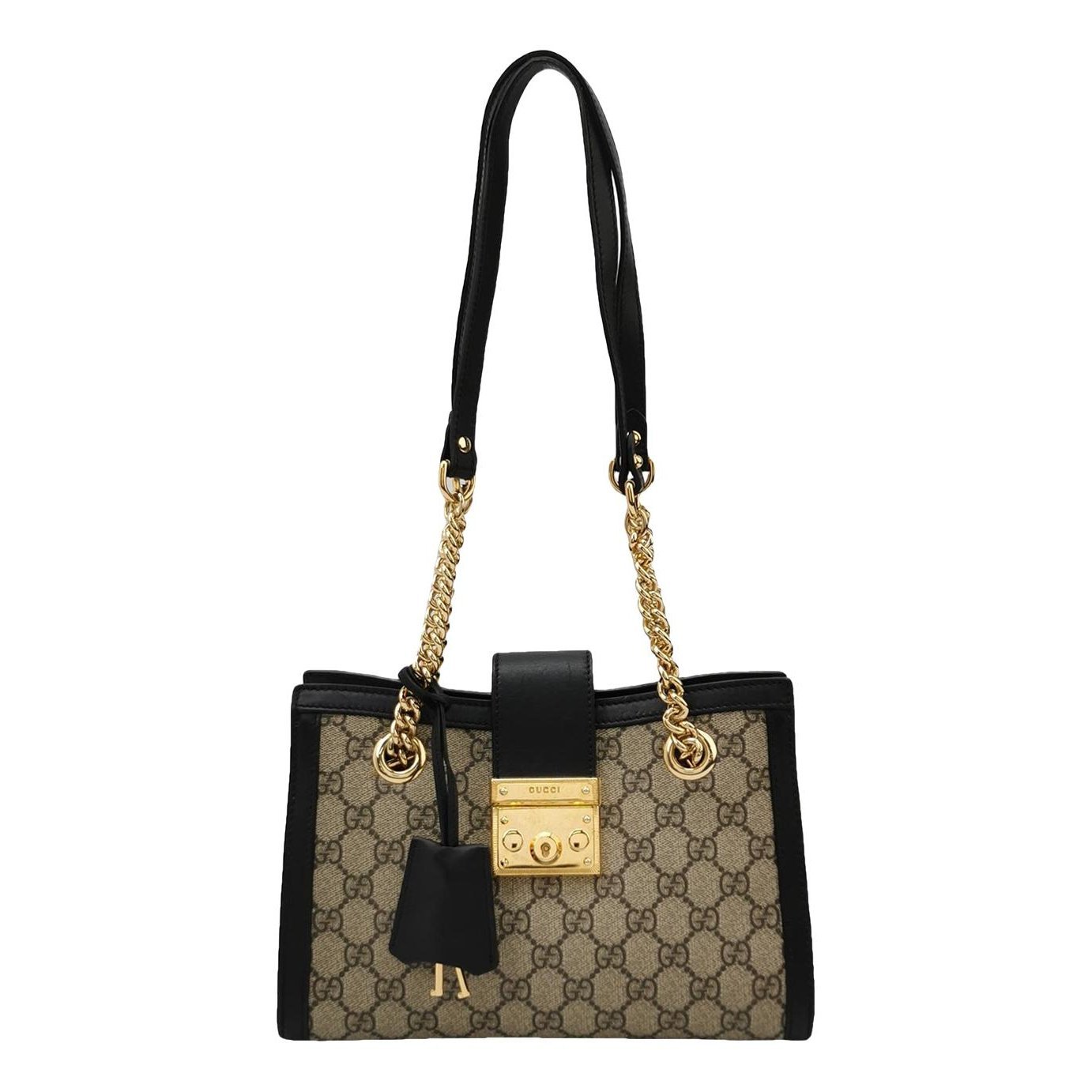 Padlock cloth handbag