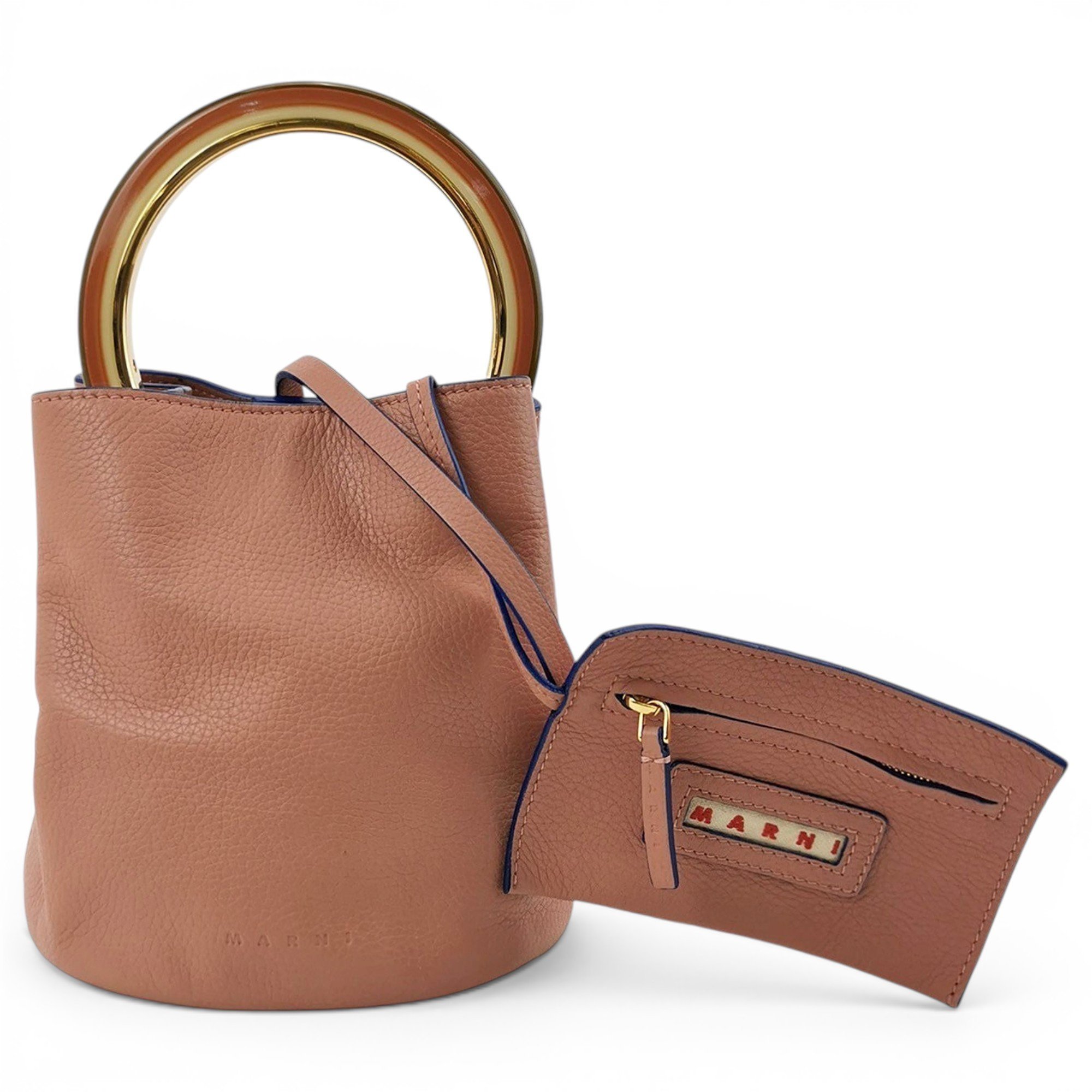Leather handbag