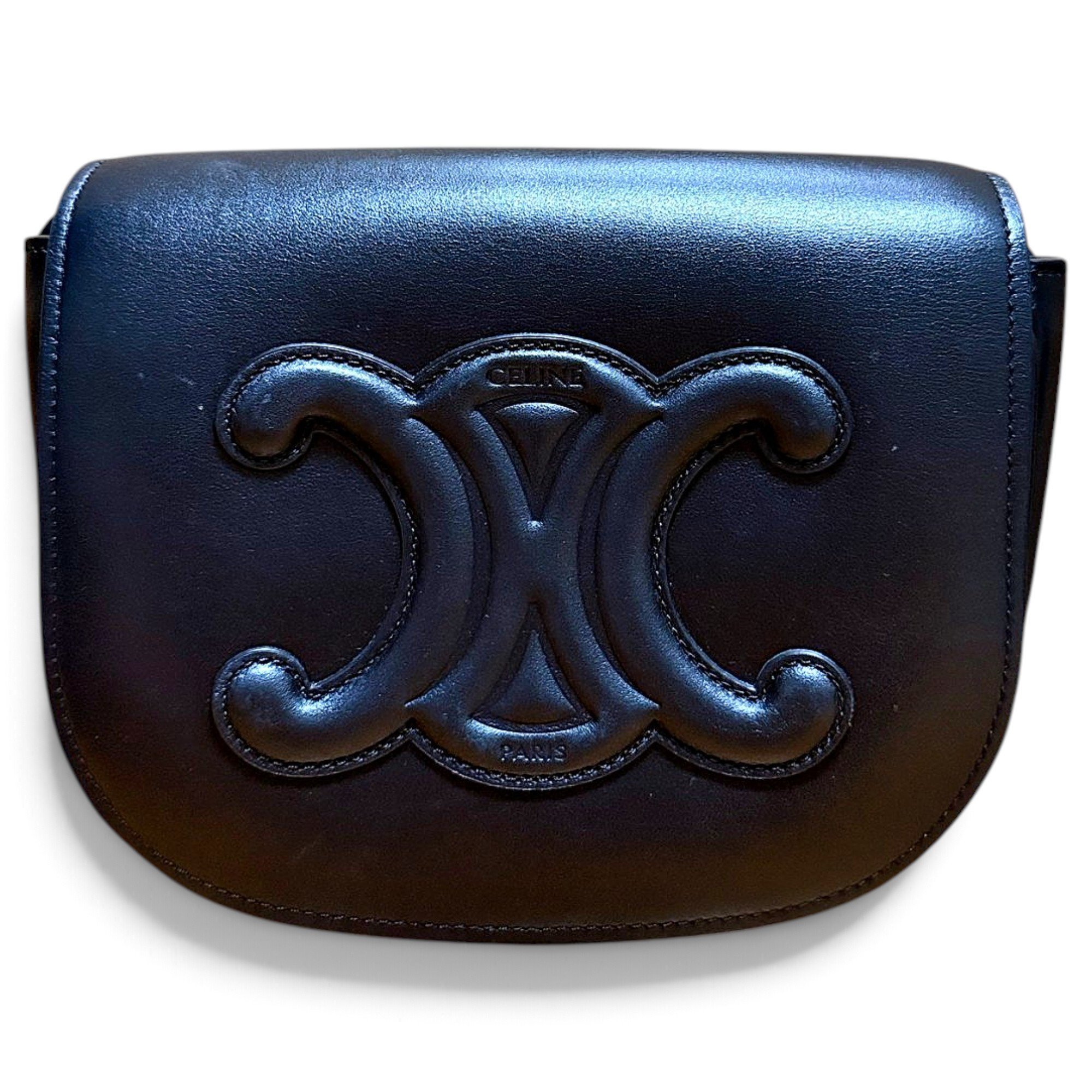 Folco leather crossbody bag