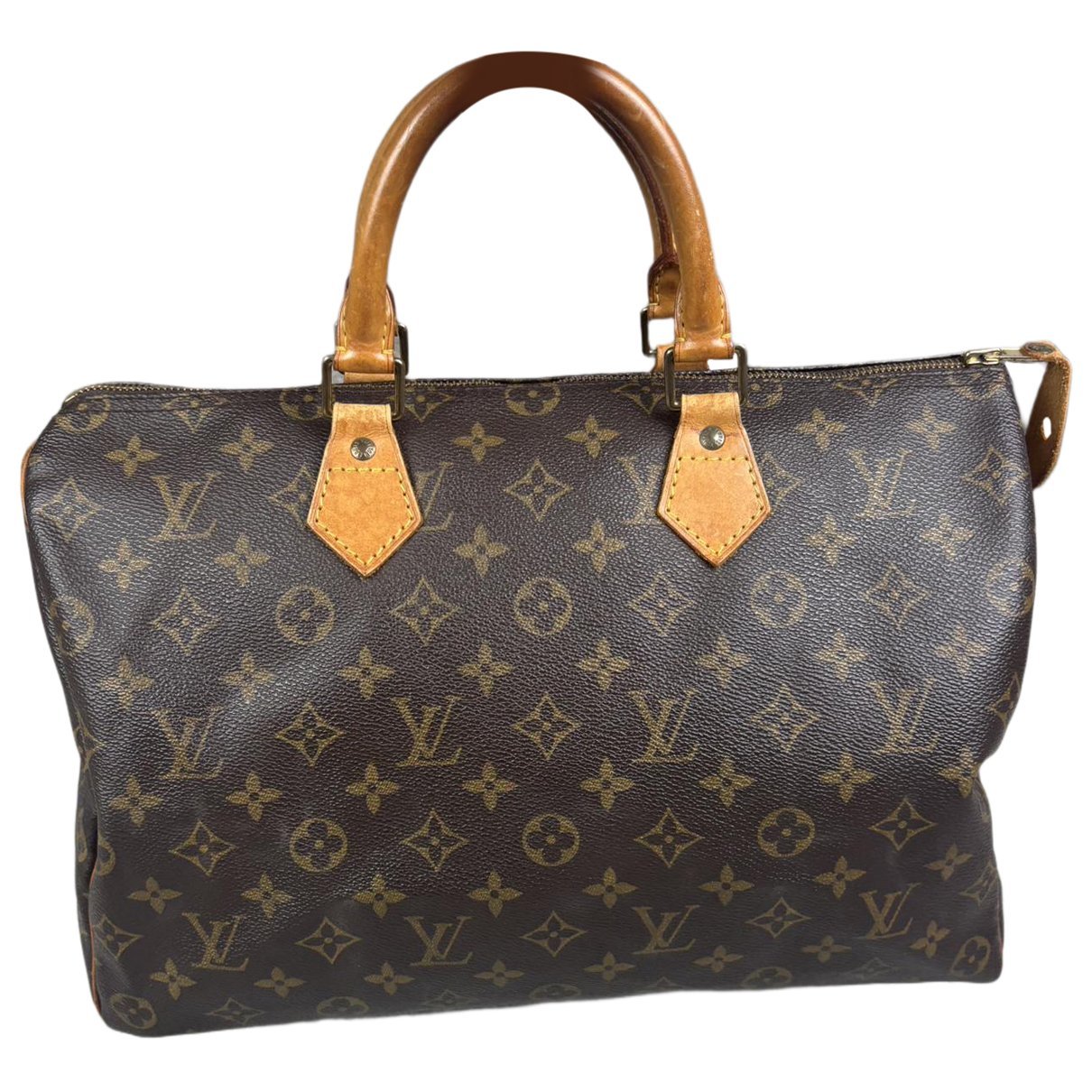 Speedy leather handbag