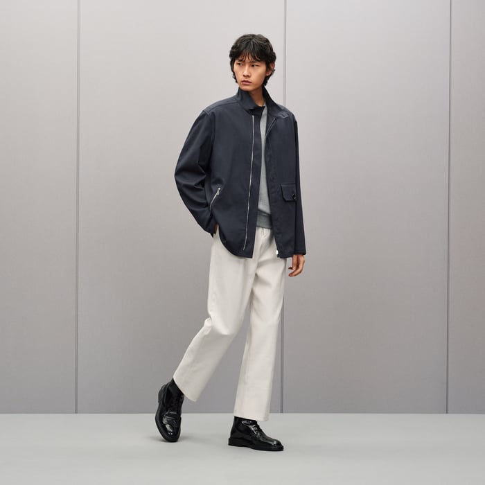 Marine "Neo Pique" Overshirt