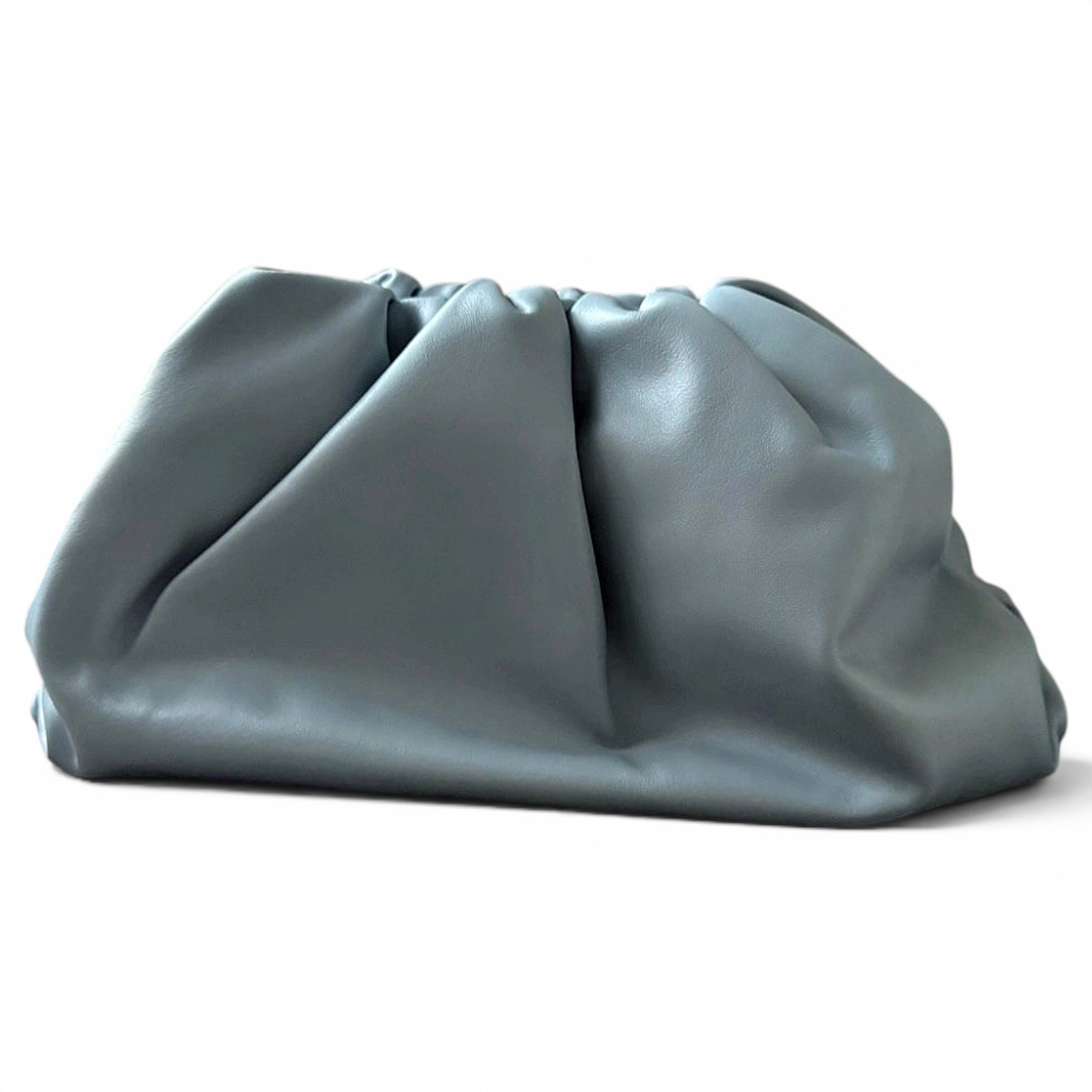 Pouch leather handbag