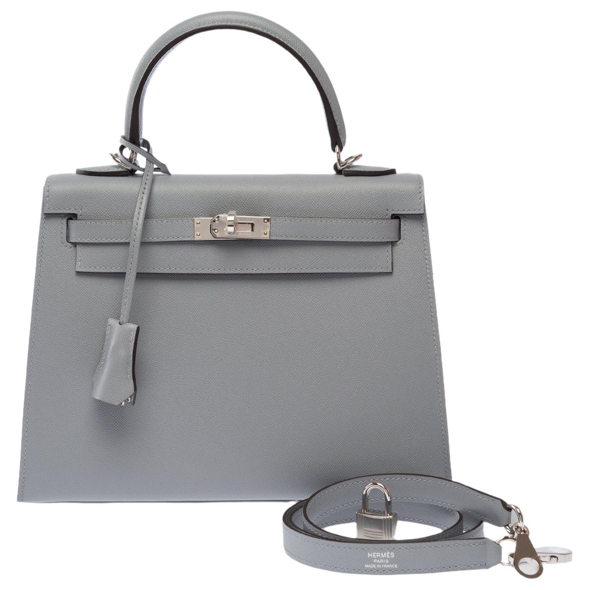 Kelly 25 leather handbag