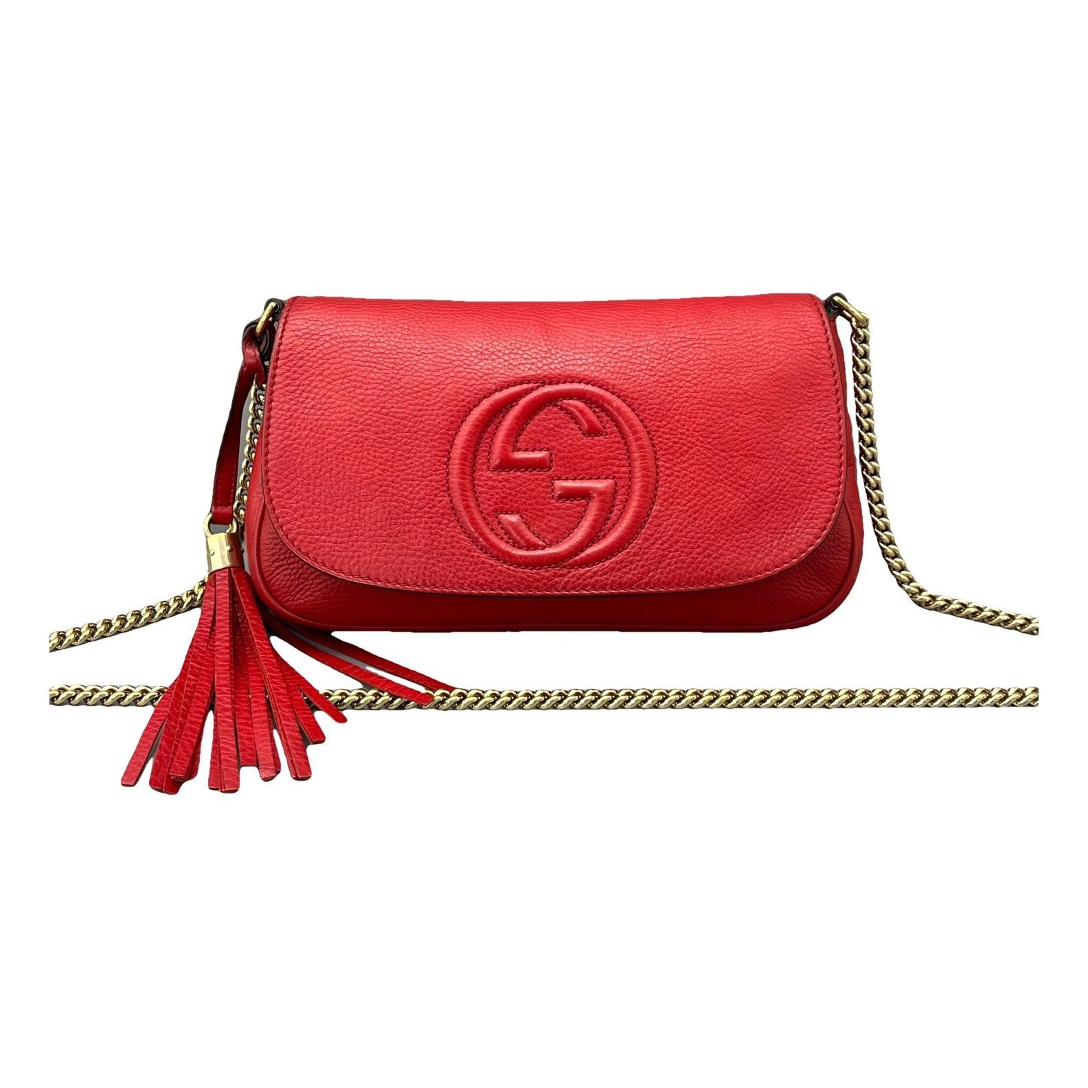 Soho Long Flap leather tote